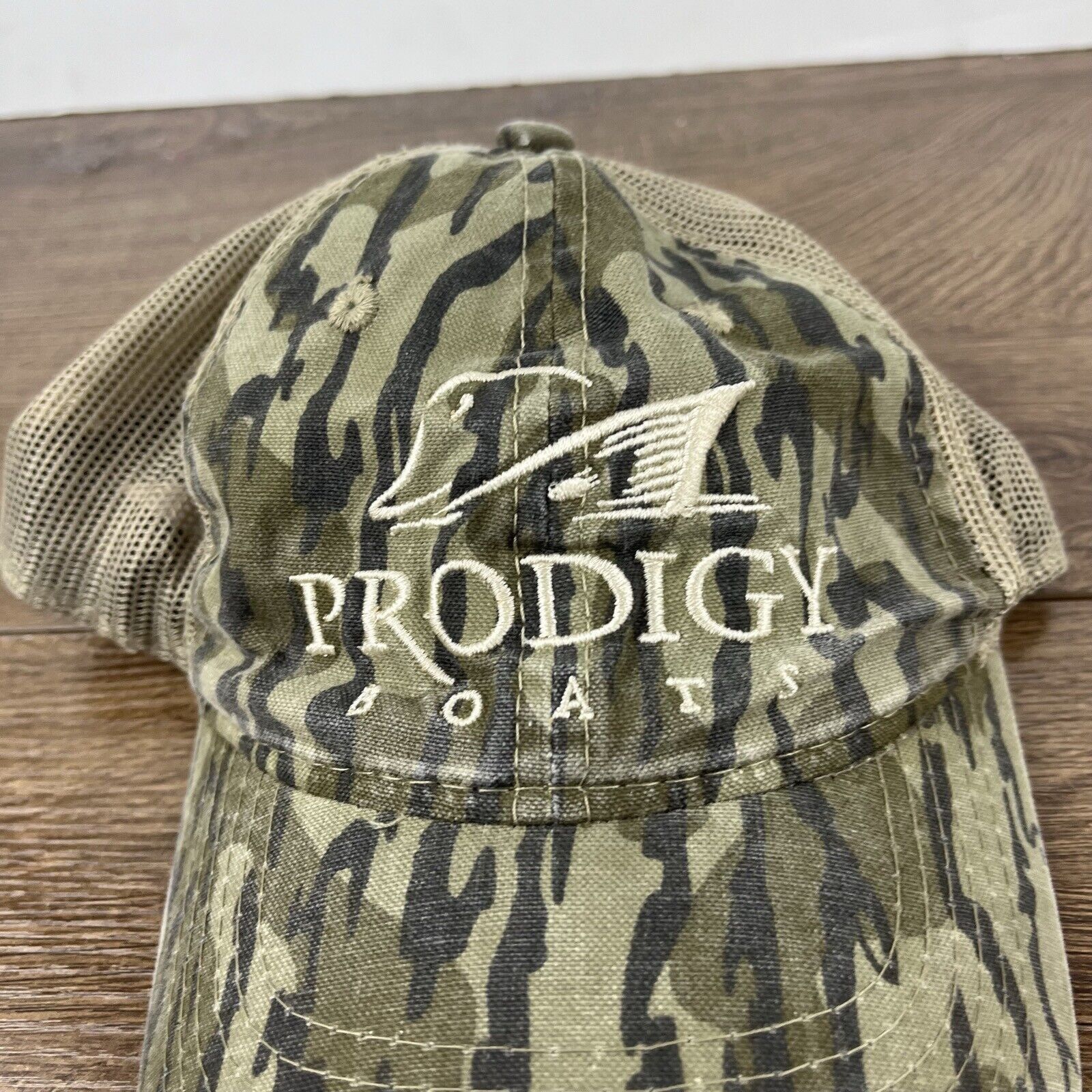 Other Prodigy Boats Hat Prodigy Green Camo Adjustable Hat Green Ad Size ONE SIZE - 7 Thumbnail