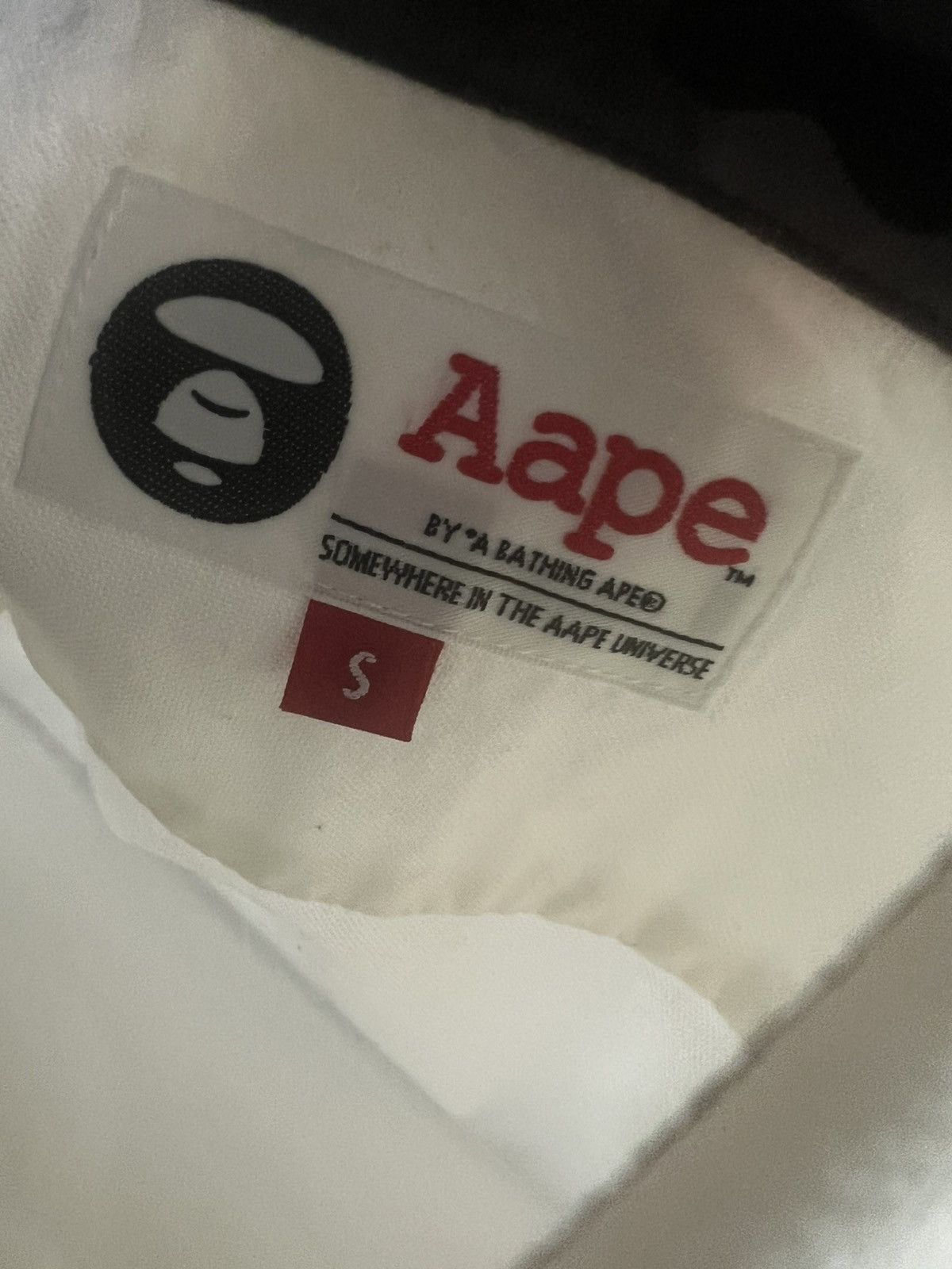 Aape Aape by bathing ape camo letter dress shirt Size US S / EU 44-46 / 1 - 20 Thumbnail
