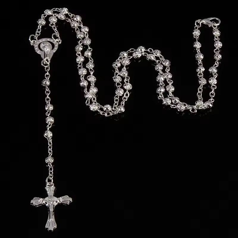 Jewelry Saint Benedict Rosary Necklace Chain Catholic Church Size ONE SIZE - 2 Thumbnail