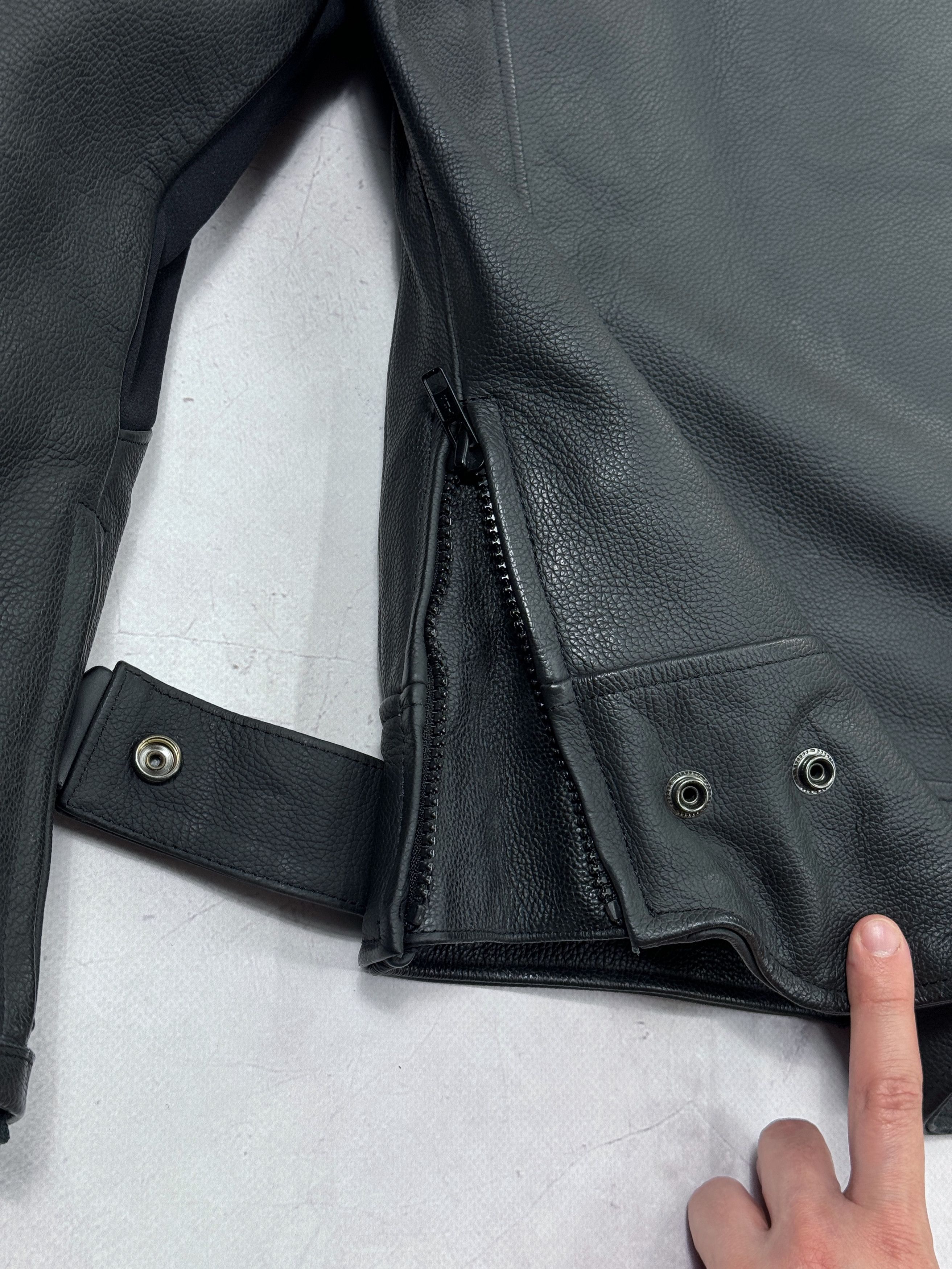 Other Vanucci Moto Leather Jacket with Protection Size US L / EU 52-54 / 3 - 20 Thumbnail