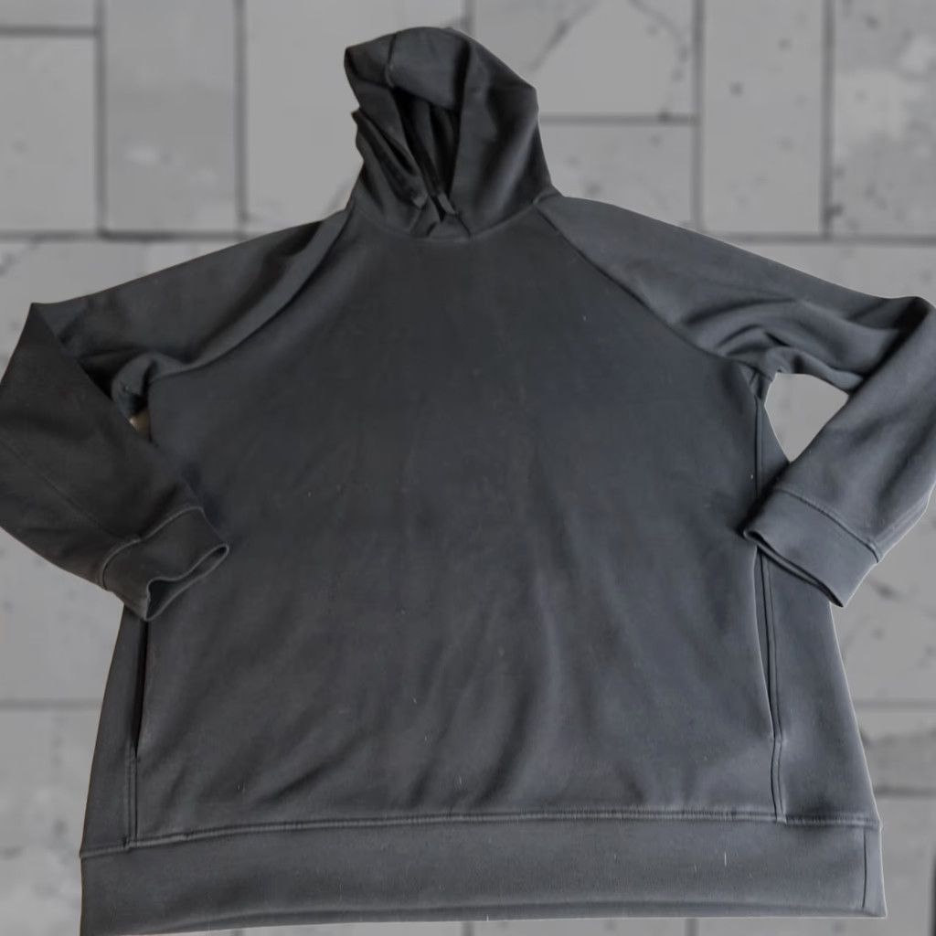 Lululemon Lululemon Mens Pullover Hoodie XL Black Stand-Up Collar Logo Athletic Regular Size T-Shirt Size US XL / EU 56 / 4 - 1 Thumbnail