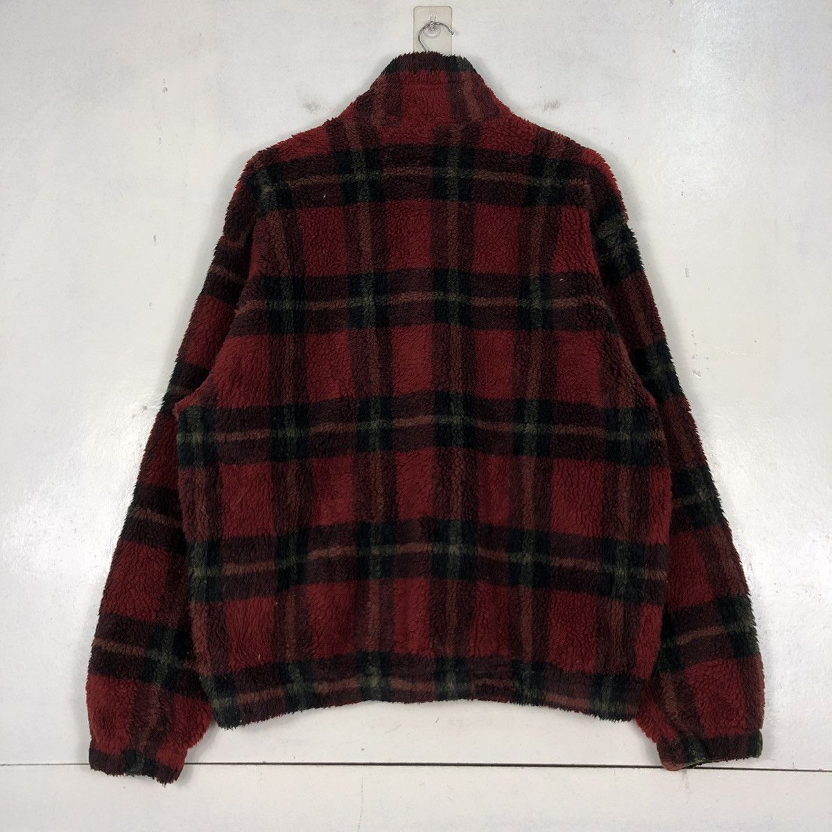 Woolrich Woolen Mills Vintage Woolrich Checkered Fleece Jacket Size US XL / EU 56 / 4 - 7 Thumbnail