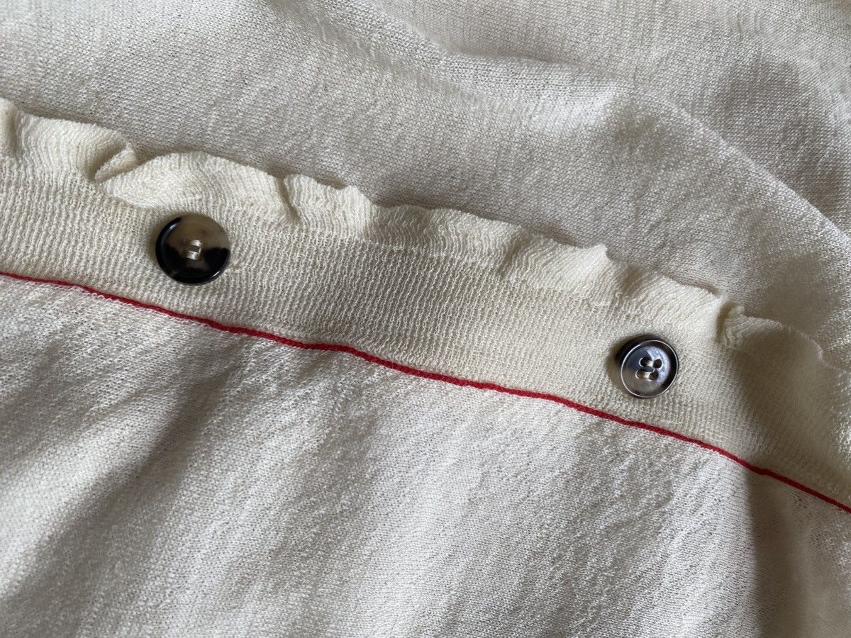 John Galliano × Maison Margiela ［Quiet Luxury] Maison Margiela wool and silk blend cardigan Size XS / US 0-2 / IT 36-38 - 12 Thumbnail