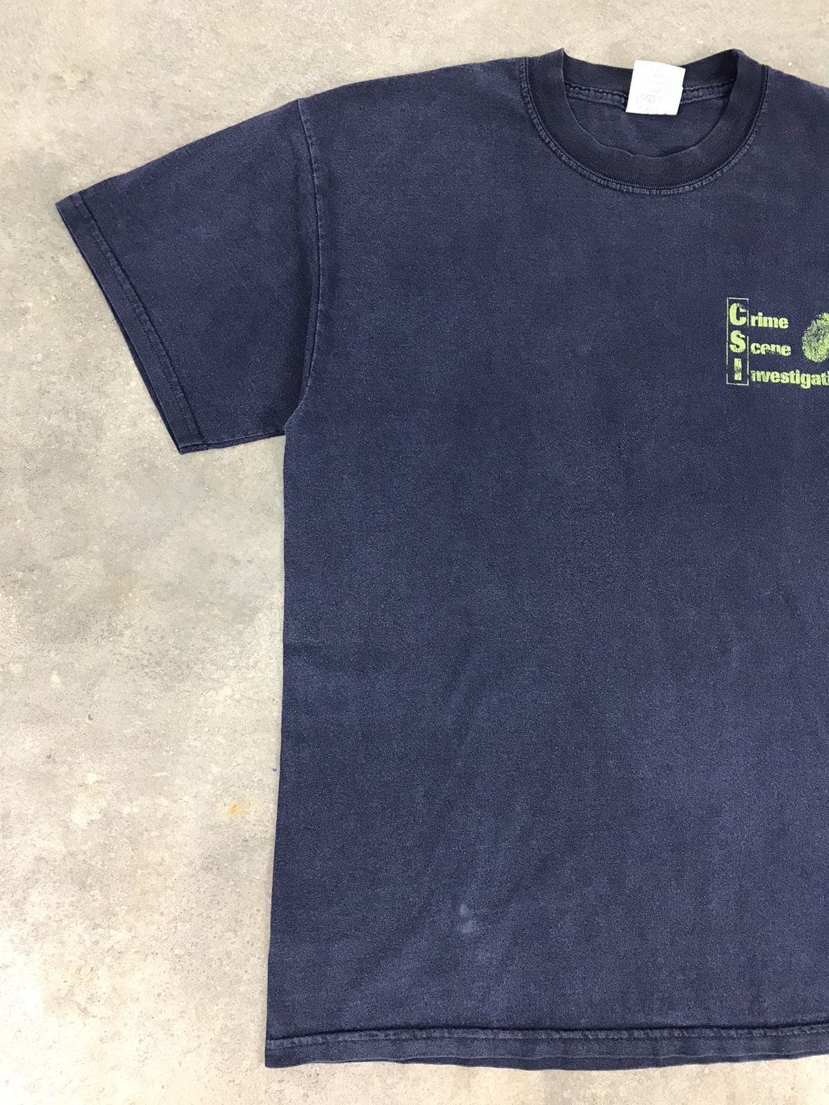 Vintage Vintage Distressed Crime Scene Investigation CSI Tees Size US L / EU 52-54 / 3 - 3 Thumbnail