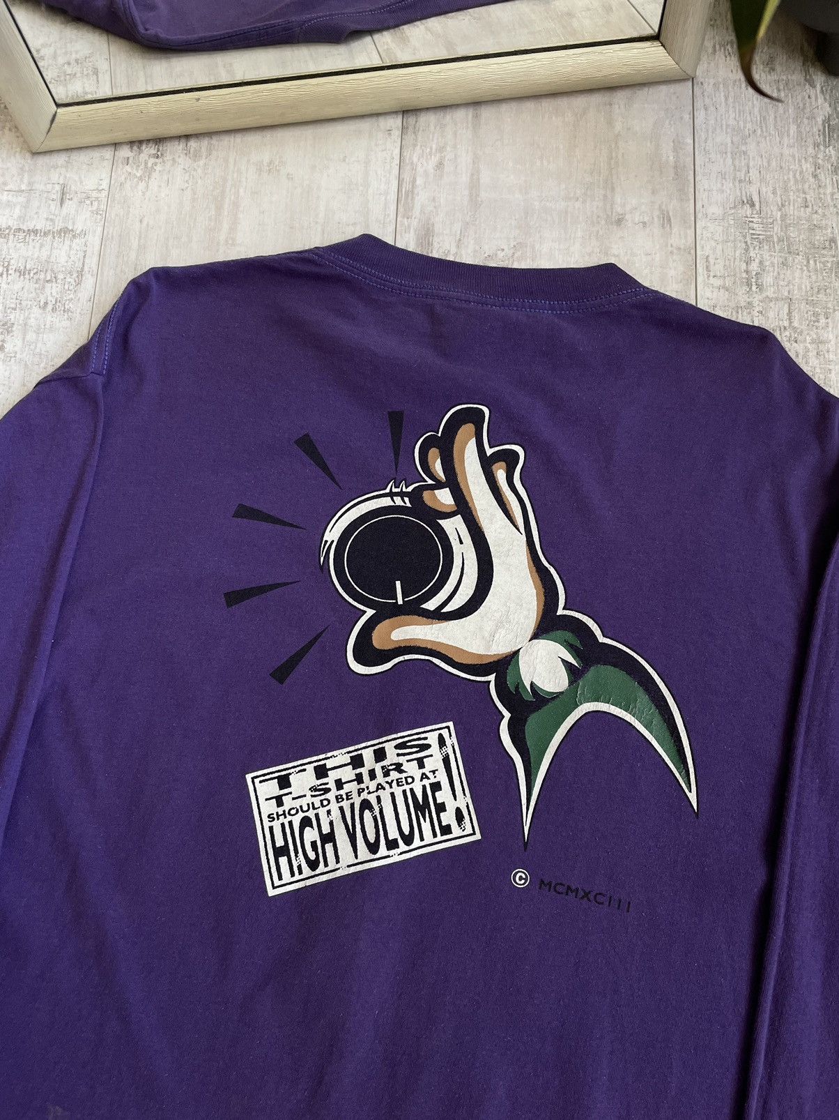 Rap Tees ❗️RARE❗️Unity Records London 1993 MCMXCIII Long Sleeve Shirt Size US XL / EU 56 / 4 - 4 Thumbnail
