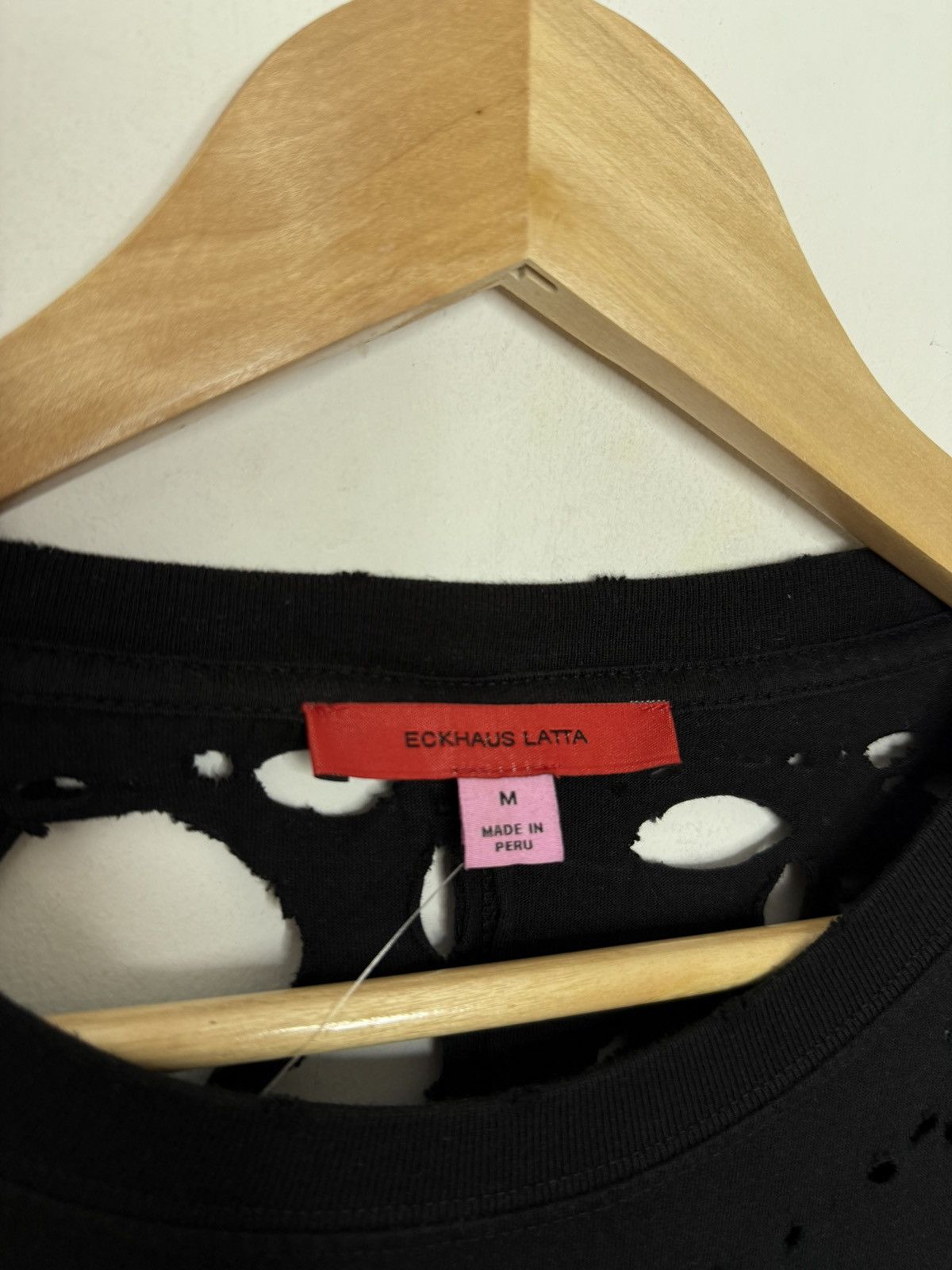 Eckhaus Latta Eckhaus Latta DISTRESSED LAPPED LONG SLEEVE Size US M / EU 48-50 / 2 - 7 Thumbnail
