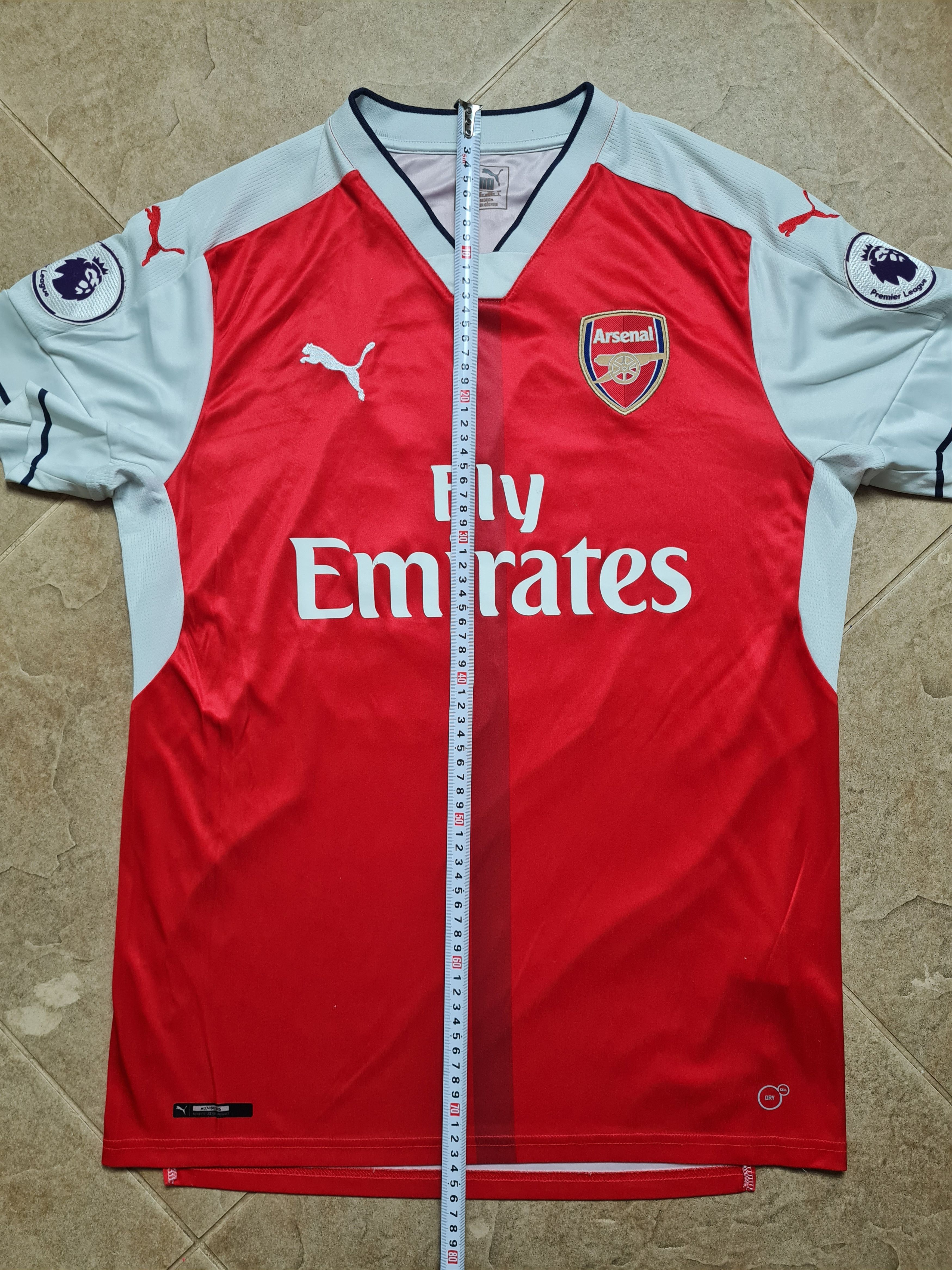 Puma Puma Arsenal 2016/17 Home Football Shirt GIROUD 12 Size US L / EU 52-54 / 3 - 16 Thumbnail