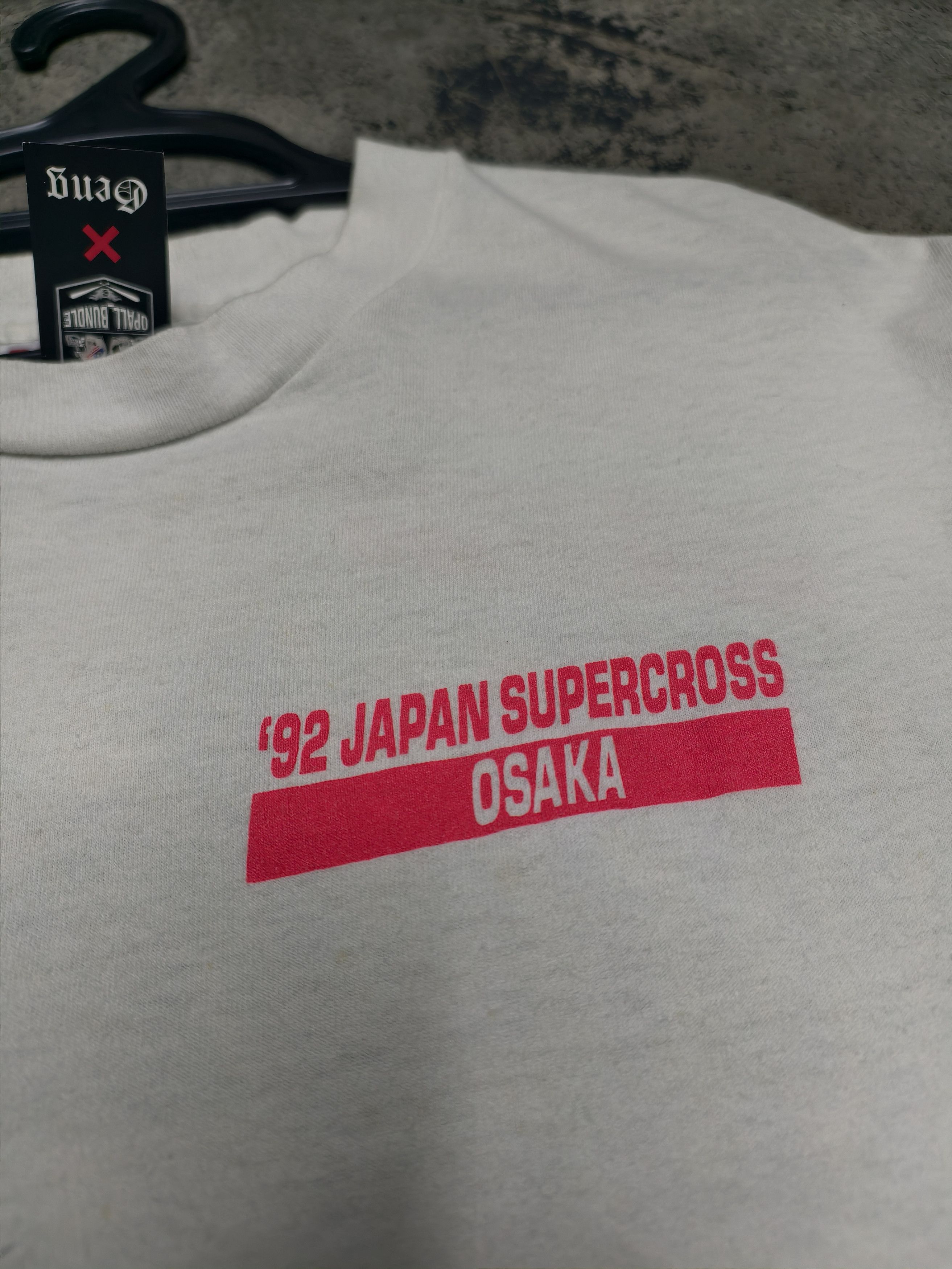 Vintage Vtg rare 92 Japan supercross Osaka Size US L / EU 52-54 / 3 - 7 Thumbnail
