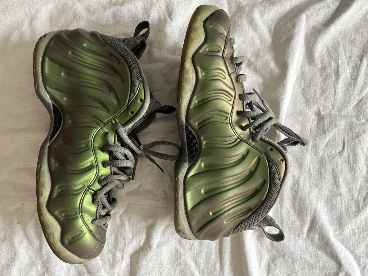 Nike Nike Foamposite Green Size US 10.5 / EU 43-44 - 2 Thumbnail