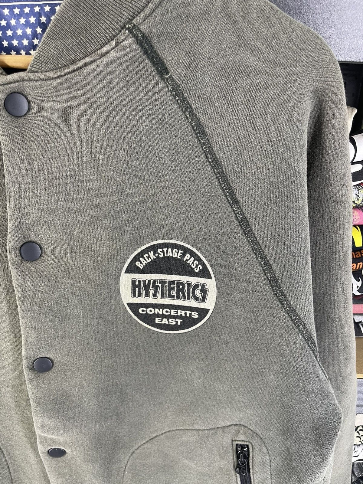 Hysteric Glamour Vintage Hysteric Glamour Rainbow Logo Concerts East Varsity Size US M / EU 48-50 / 2 - 5 Thumbnail