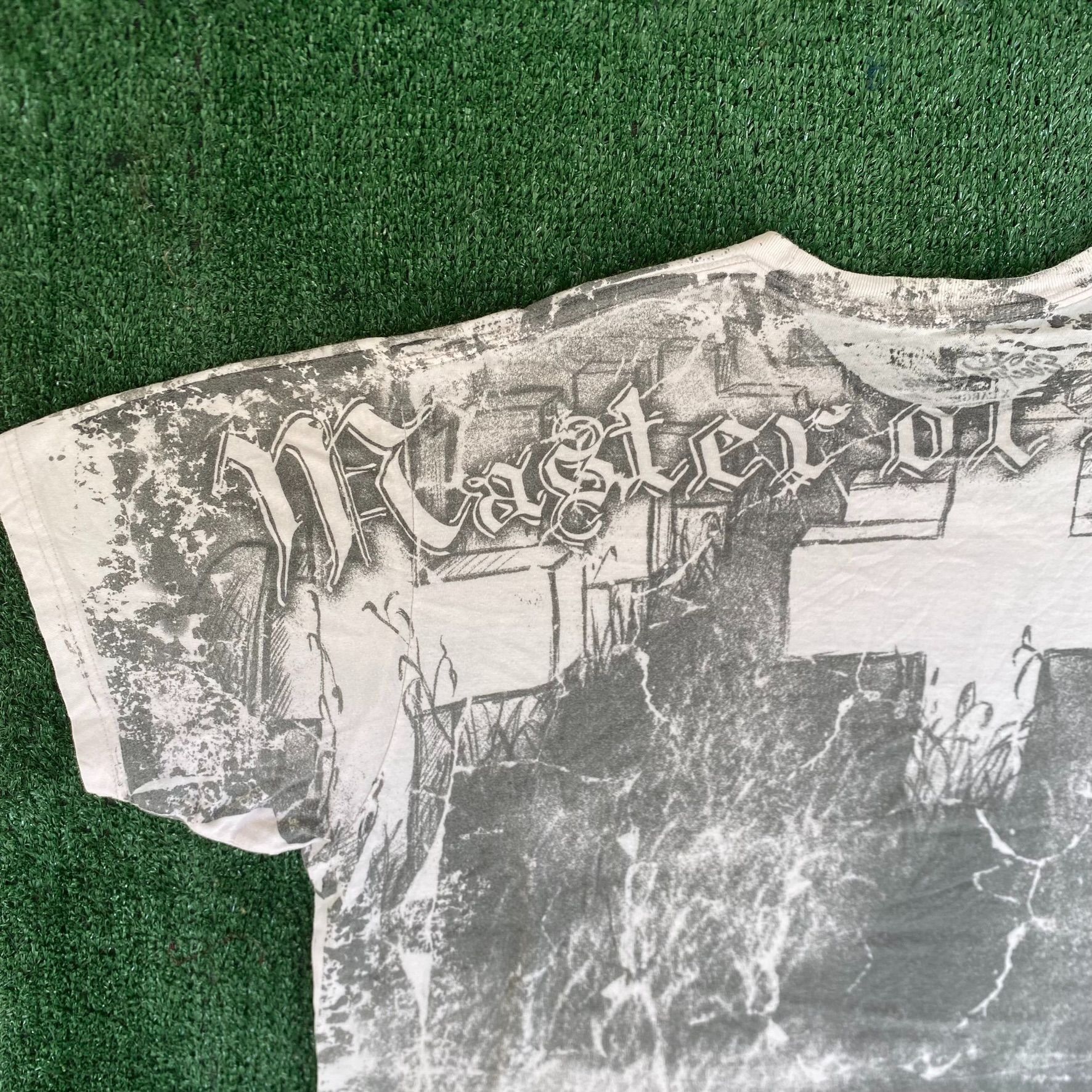 Band Tees Vintage Y2K Metallica Band Shirt Master Puppets AOP Metal Te Size US XL / EU 56 / 4 - 6 Thumbnail