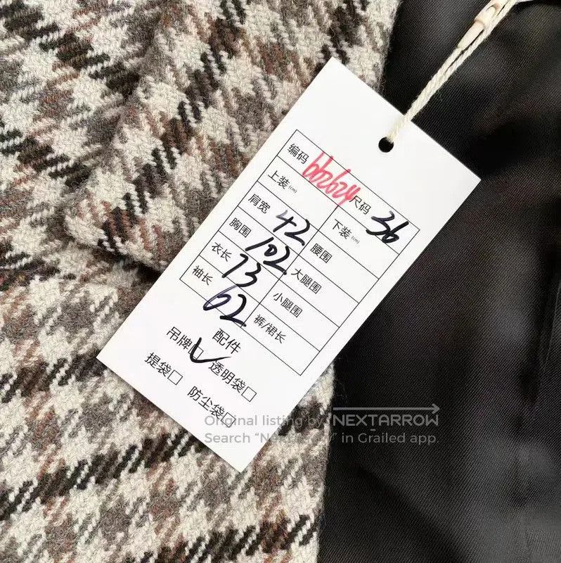 Miu Miu Miu Miu Checked Wool Women's Jacket . Size XXS / US 00 / IT 34 - 8 Thumbnail