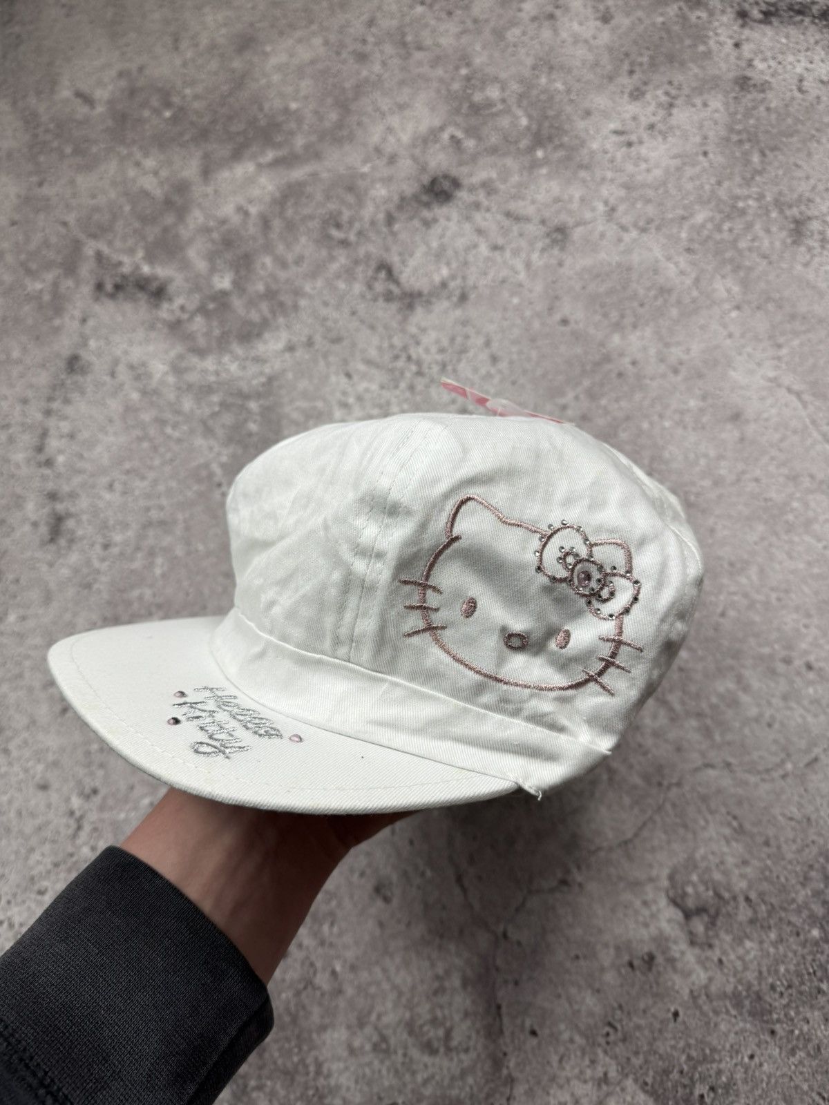 Japanese Brand NEW❗️Vintage Hello Kitty Cap y2k hat cute japanese japan rare Size ONE SIZE - 2 Thumbnail