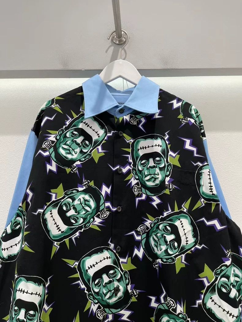 Prada Prada Science freak long-sleeved shirt 2501-Nextarrow Size US L / EU 52-54 / 3 - 3 Thumbnail