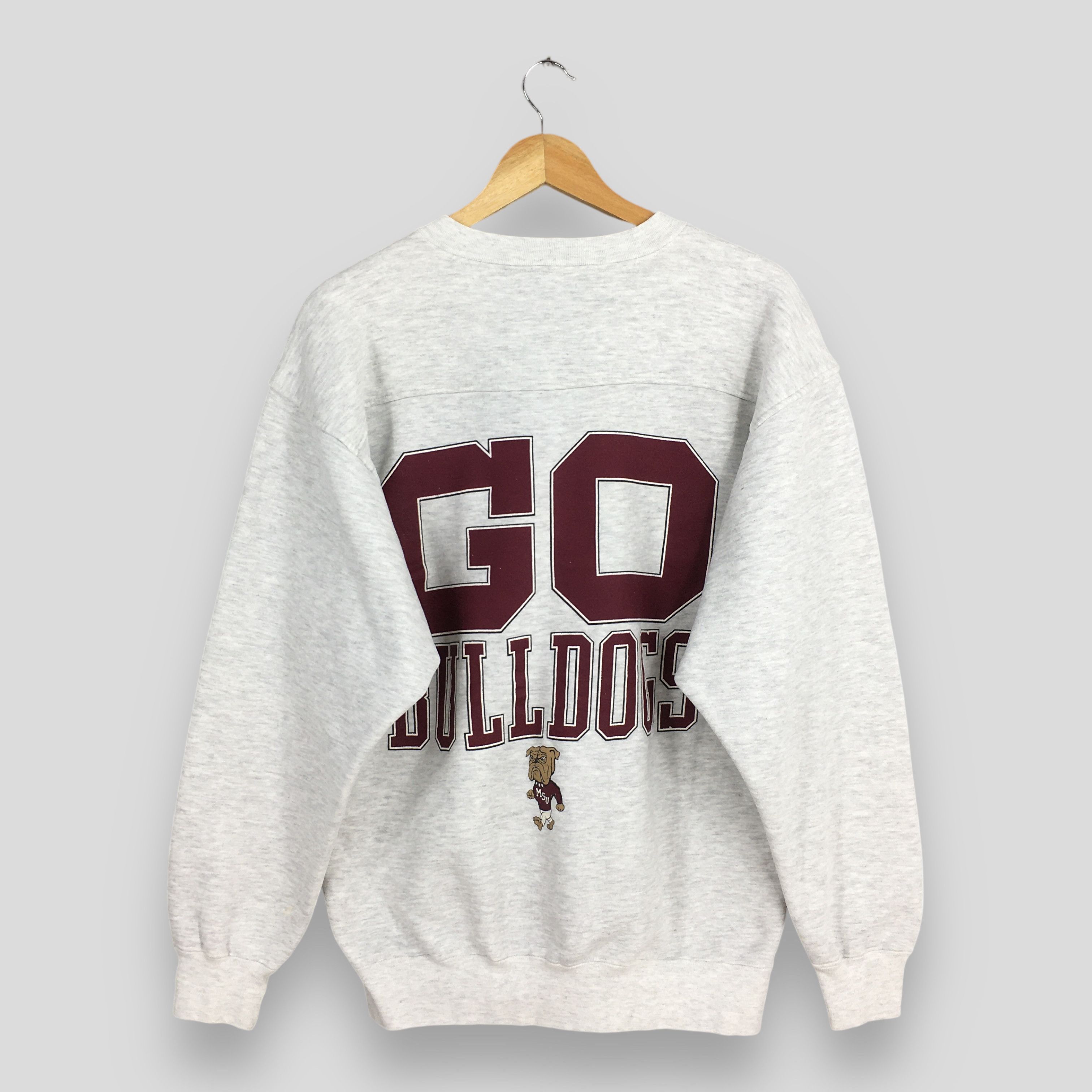 NCAA × Vintage Vintage Mississippi State Bulldogs NCAA Sweatshirt Medium Size US M / EU 48-50 / 2 - 6 Thumbnail