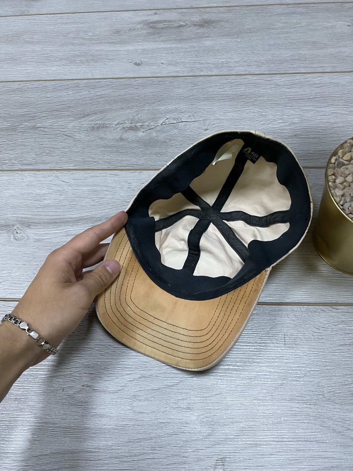 Vintage Oakley vintage big circle logo cap Size ONE SIZE - 7 Thumbnail