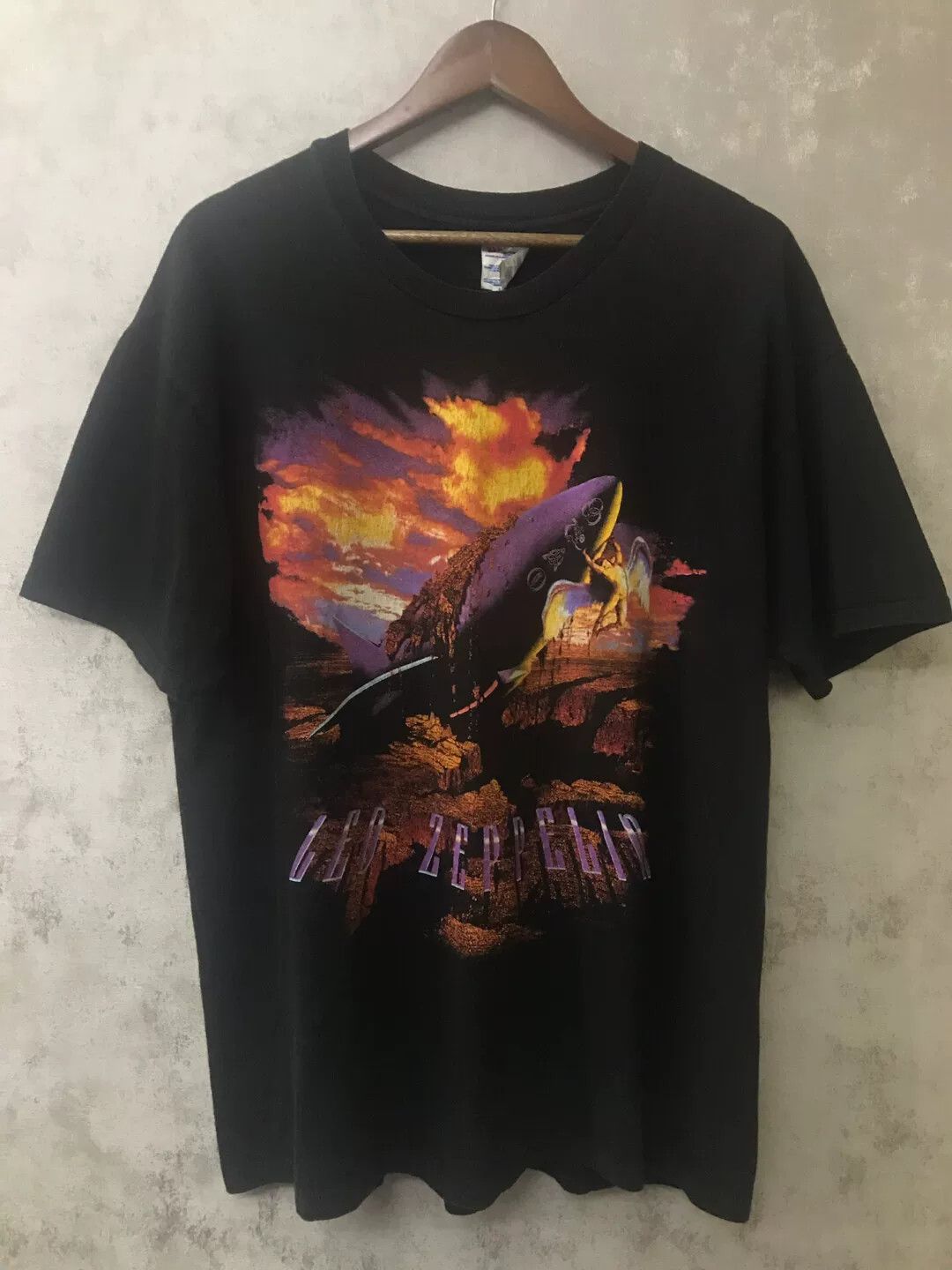 Led Zeppelin led zeppelin vintage graphic t-shirt Size US XL / EU 56 / 4 - 1 Thumbnail