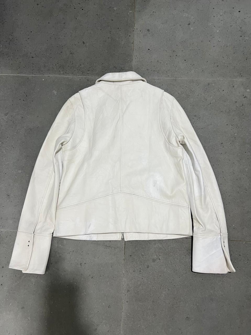 Miu Miu Miu Miu Leather Cafe Racer Jacket Size S / US 4 / IT 40 - 7 Thumbnail