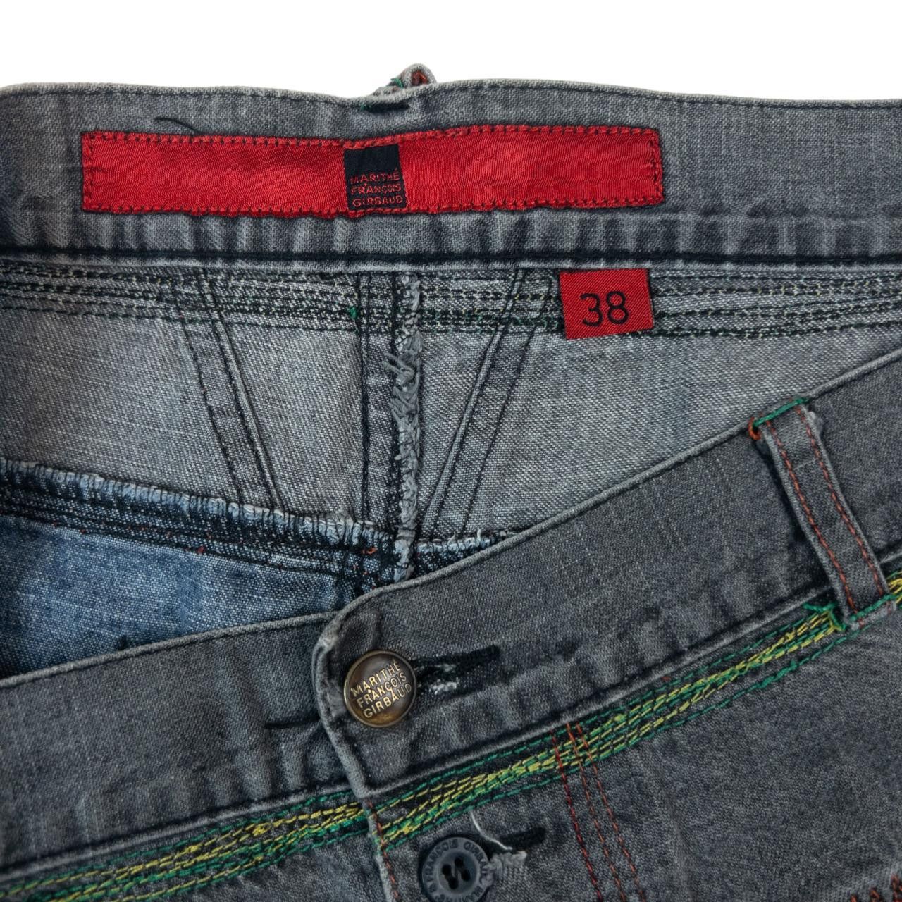 Marithe + Francois Girbaud Vintage Marithe Francois Girbaud Patch Denim Jeans Size W38 Size US 38 / EU 54 - 5 Thumbnail