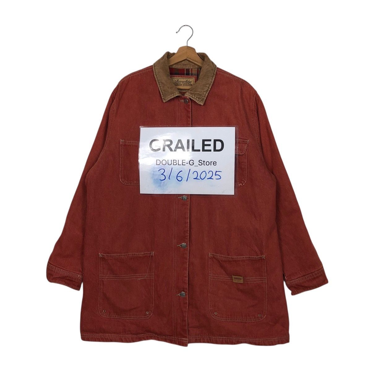 Japanese Brand 📌Vintage Chore Work Jacket Blanket River Edge Issey Miyake Size US XL / EU 56 / 4 - 1 Thumbnail