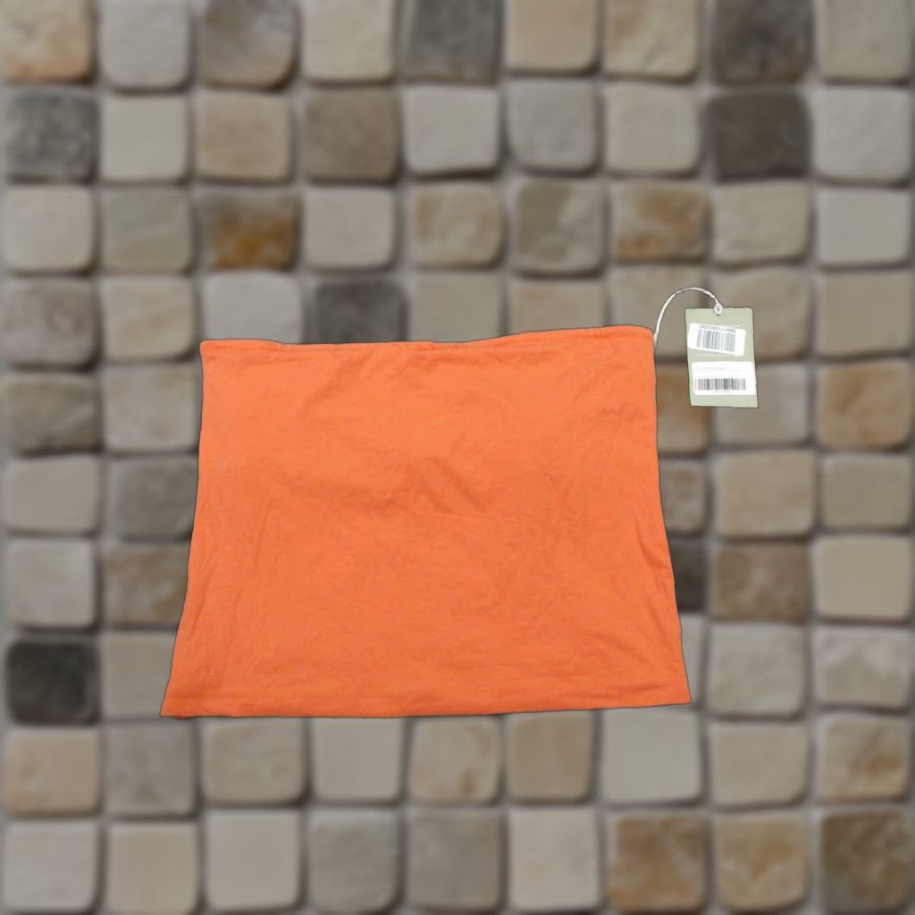 Everlane Everlane Crop Top Womens XL Orange Cotton New Shirt Size XL / US 12-14 / IT 48-50 - 1 Thumbnail