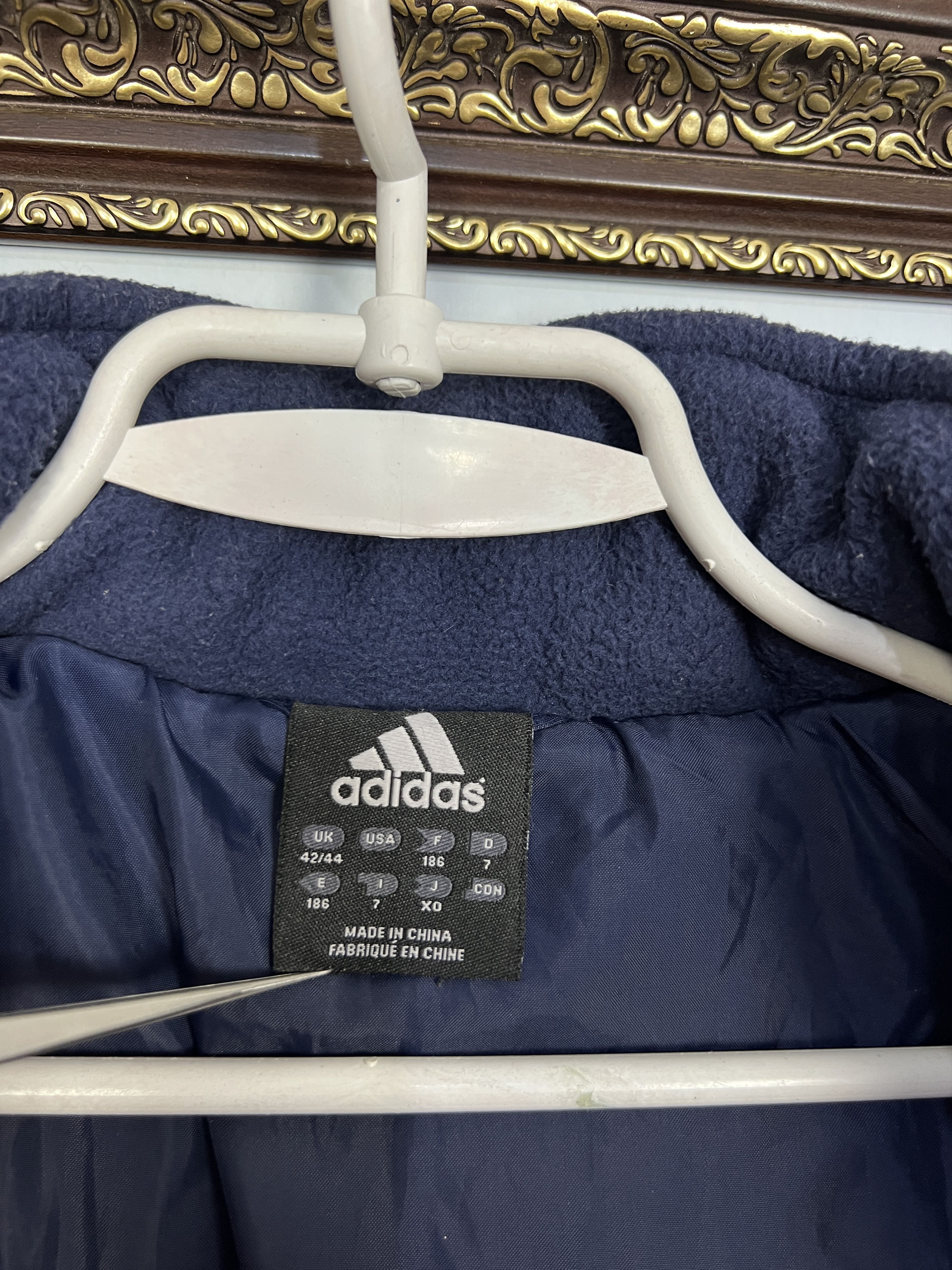 Adidas Vintage Adidas Chelsea Football Padded Hooded Jacket Bomber Size US L / EU 52-54 / 3 - 6 Thumbnail