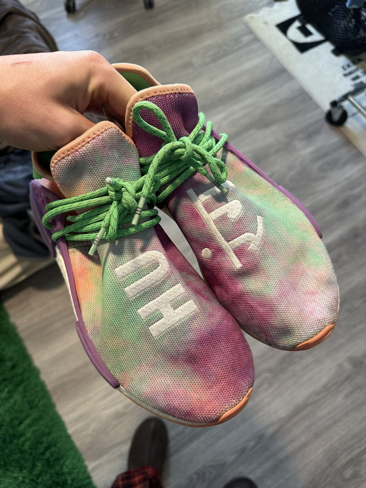 Adidas × Pharrell Pharrell human races “holi” Size US 9 / IT 39 - 4 Thumbnail