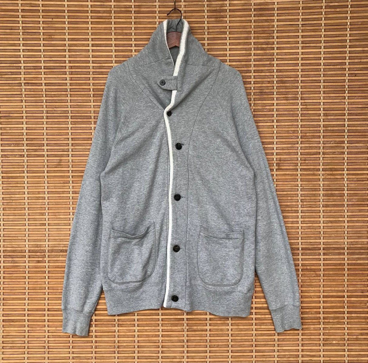 CABANE de ZUCCa Minimalist Sweater Cardigan Zucca Issey Miyake Size US M / EU 48-50 / 2 - 2 Thumbnail