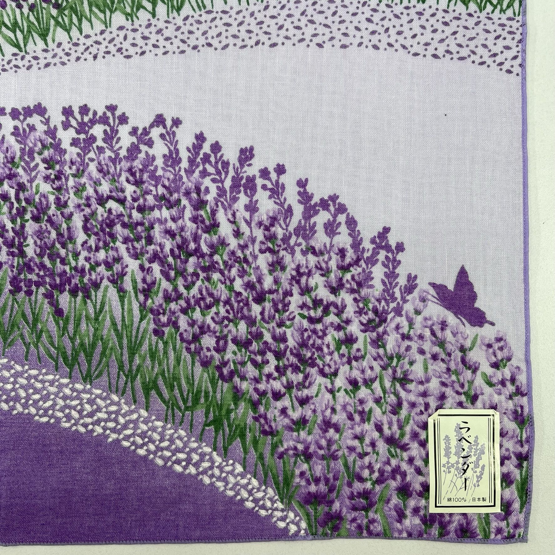Japanese Brand Vintage Japanese Floral Spring Handkerchief Art - 5017 Size ONE SIZE - 3 Thumbnail