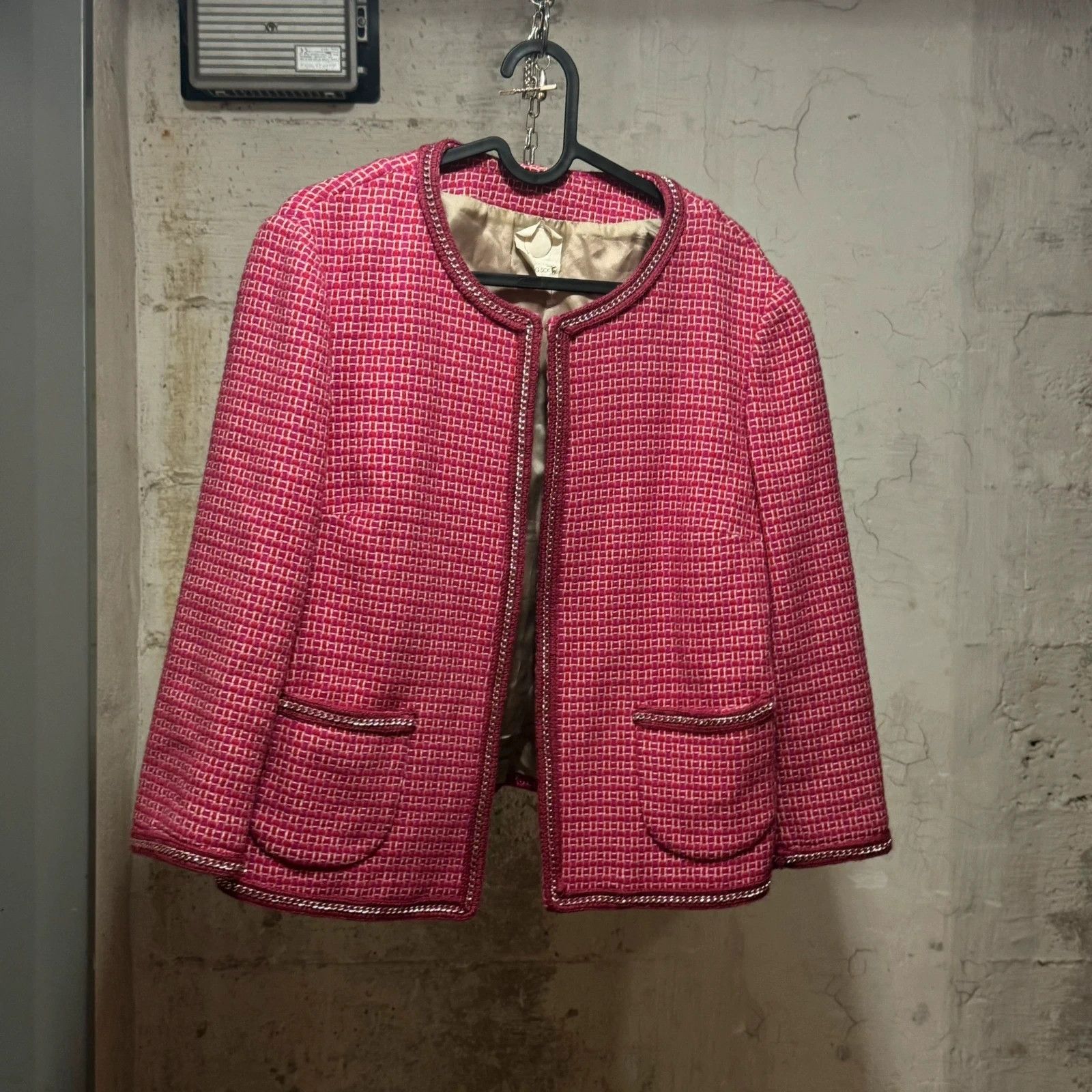 Coming Soon Coming soon tweed jacket Size M / US 6-8 / IT 42-44 - 1 Thumbnail