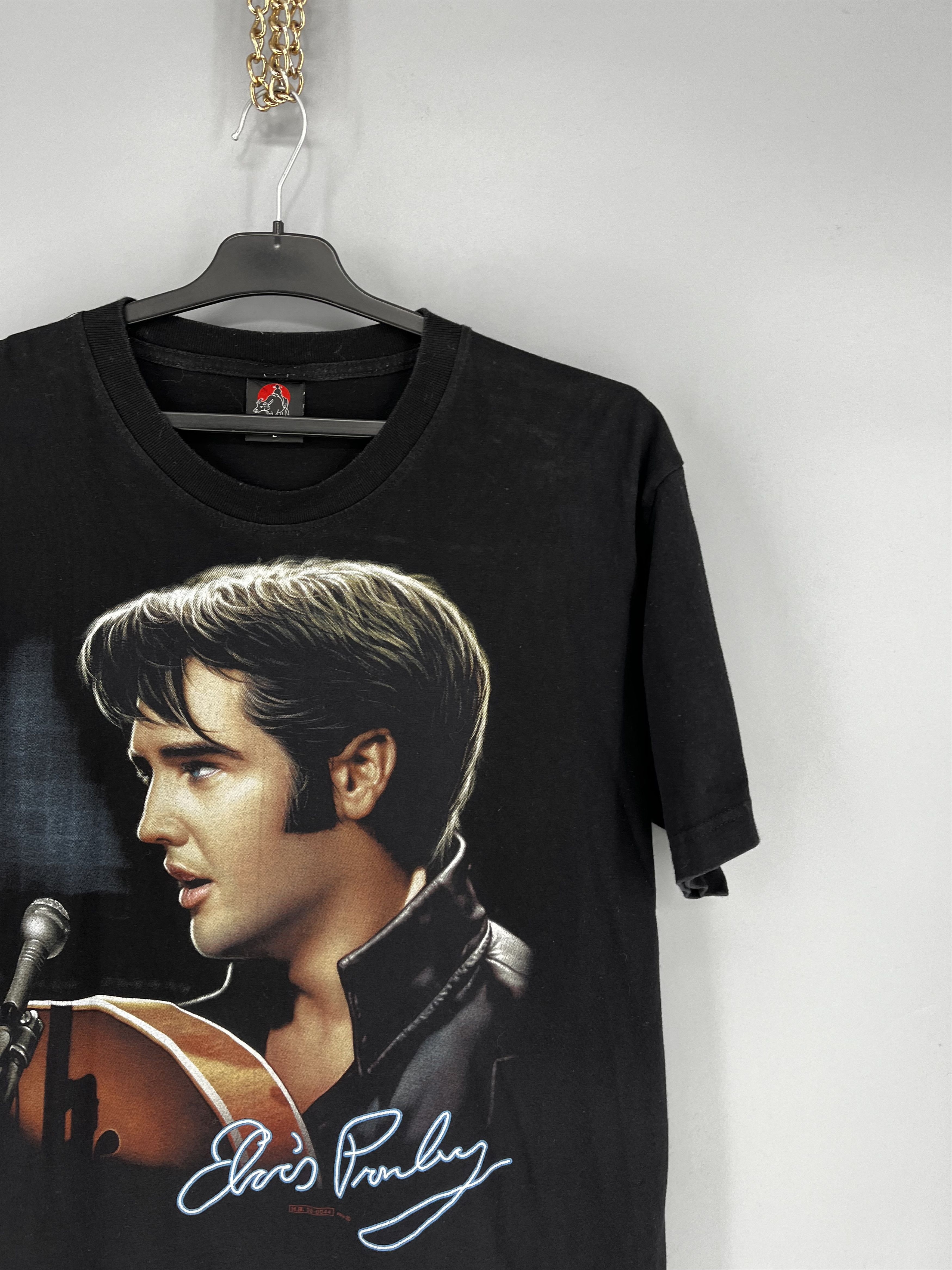 Band Tees Vintage RARE Elvis Presley 2005 T-Shirt Size US L / EU 52-54 / 3 - 5 Thumbnail