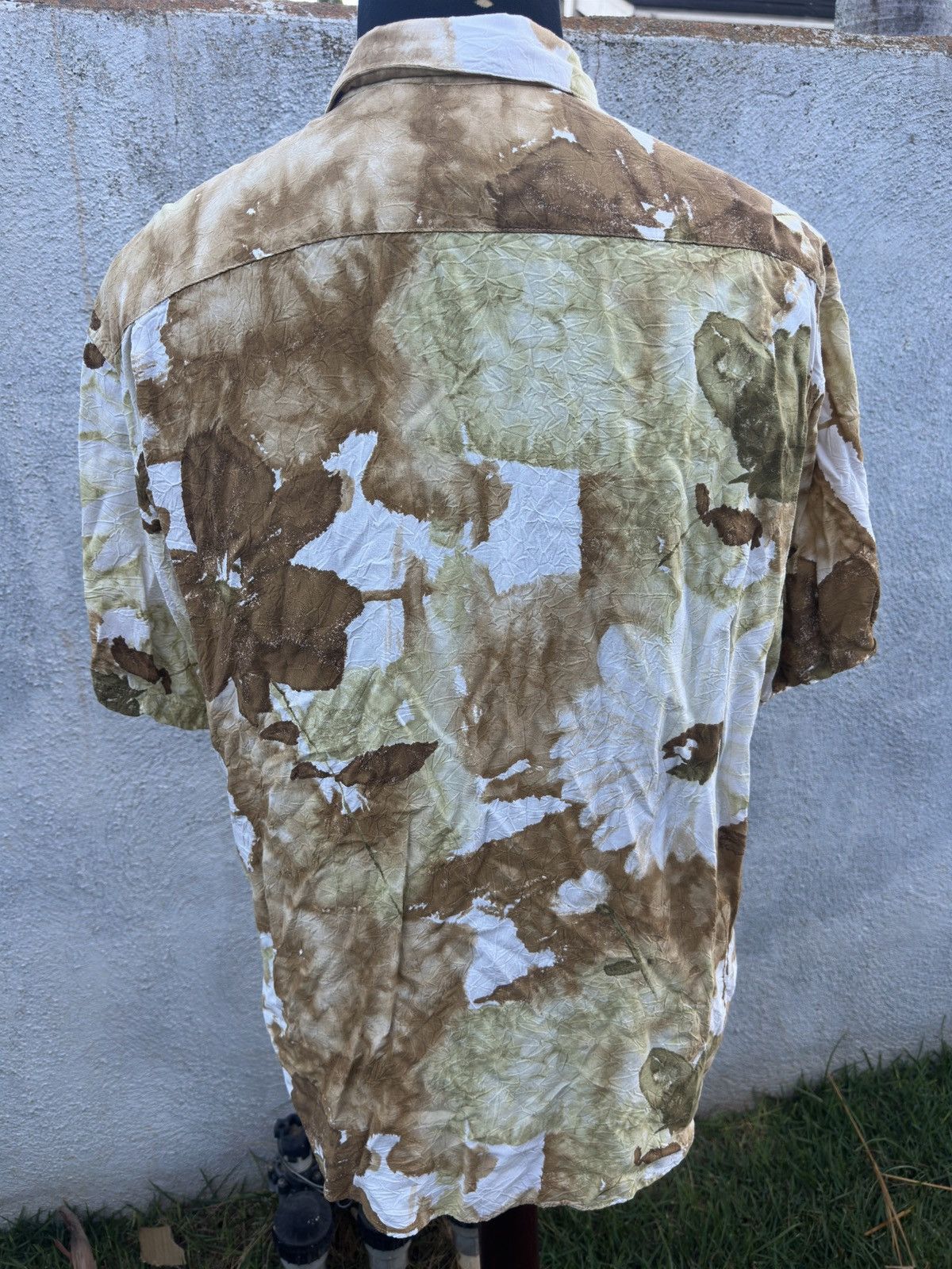 Jams World Jams World Beige Hawaiian Print Full Button Men's Large Size US L / EU 52-54 / 3 - 2 Thumbnail