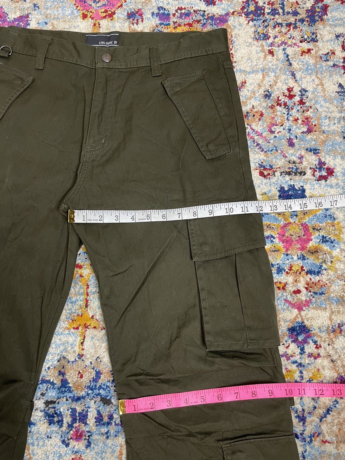 Japanese Brand Childeric IV version 4 Bondage Strap Multipocket Cargo Pants Size US 34 / EU 50 - 11 Thumbnail