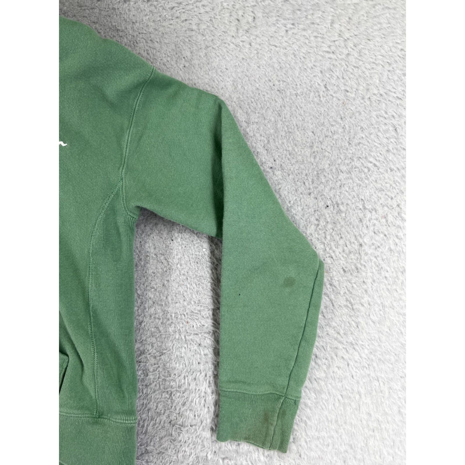 Champion Champion Hoodie Adult XS Green Reverse Weave Sweatshirt Crop Pullover Jersey Cotton Blend Logo 90s? Size US XS / EU 42 / 0 - 5 Thumbnail