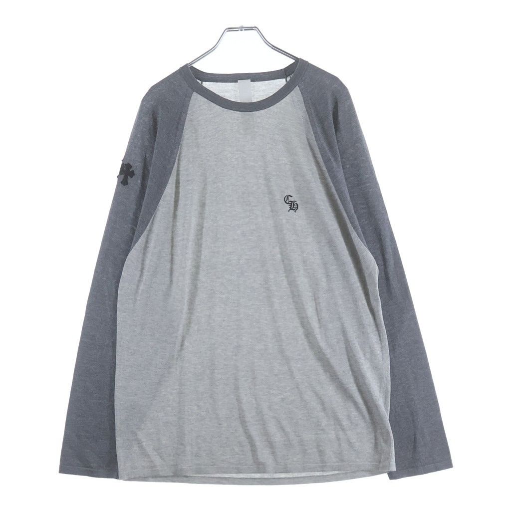 Chrome Hearts Chrome Hearts Gray Cross Long Sleeve Shirt-yf | Grailed