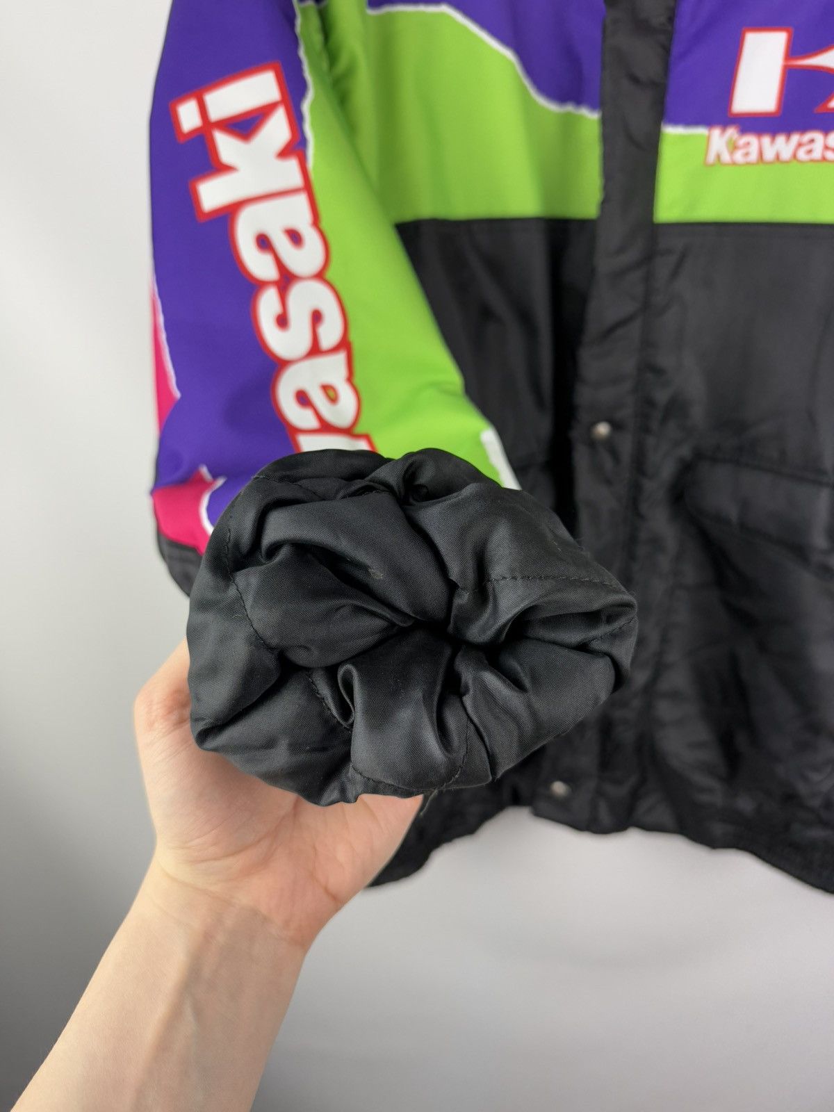 Vintage Kawasaki Vintage Racing Big Logo Transformer Jacket Size US XXL / EU 58 / 5 - 11 Thumbnail