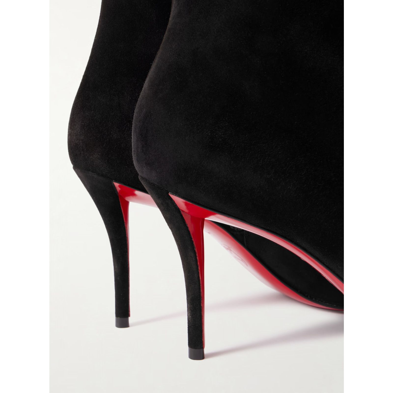 Christian Louboutin Christian Louboutin So Apostropha Booty 80 Black Suede Size US 9.5 / IT 39.5 - 15 Thumbnail
