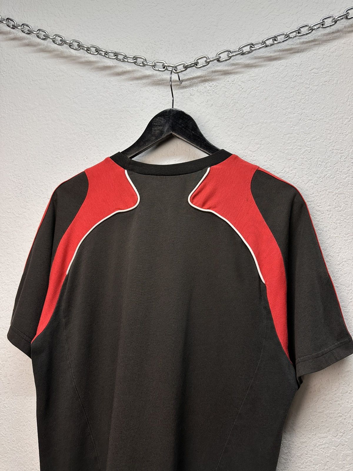 Adidas Vintage Adidas Milan Jersey Black 2008 Italy Rare T-shirt Size US L / EU 52-54 / 3 - 9 Thumbnail