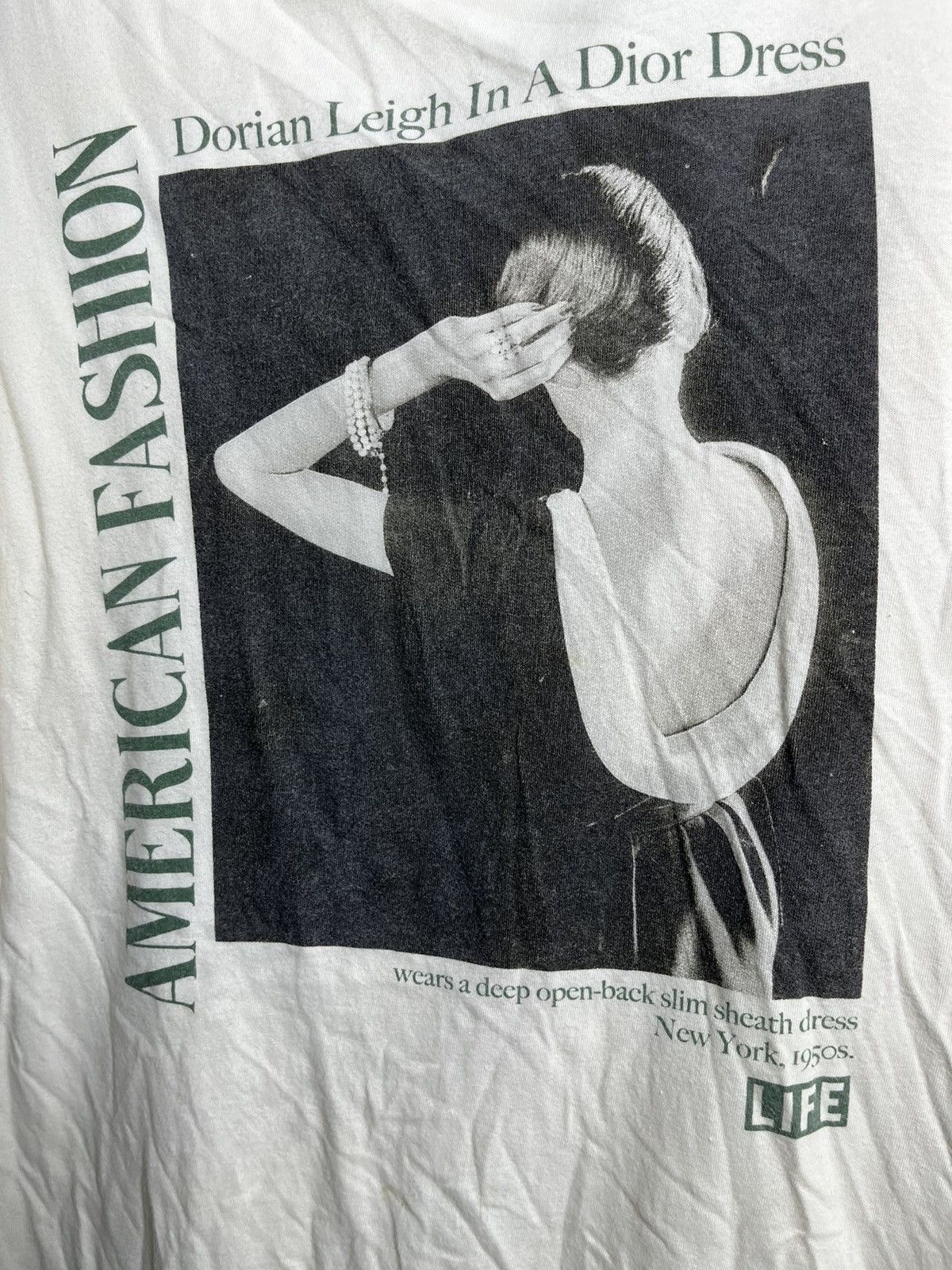 Vintage Vintage Dorian Leigh In A Dior T shirt Size US XL / EU 56 / 4 - 3 Thumbnail
