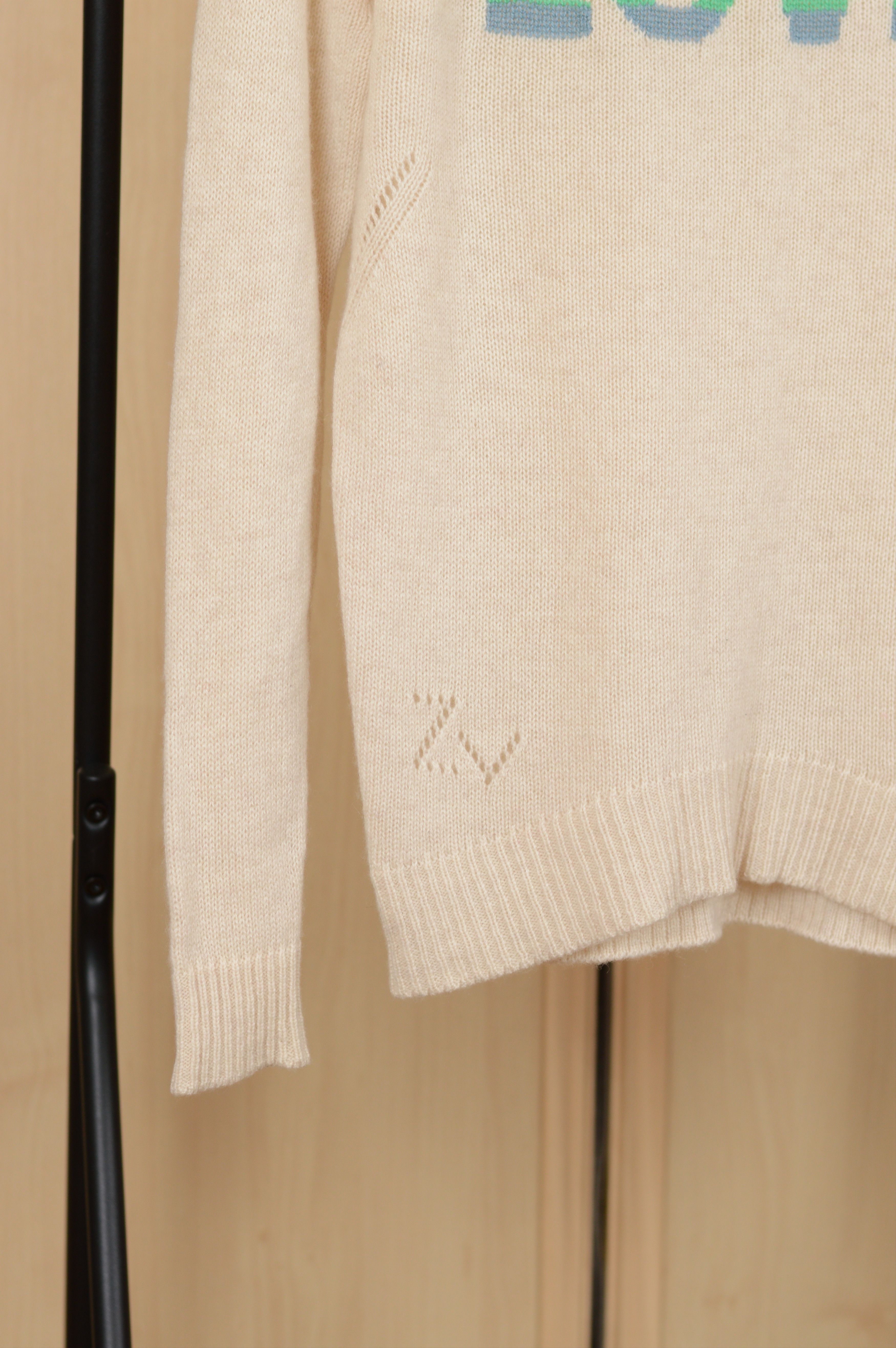 Zadig & Voltaire Zadig Voltaire Baly Bis Cashmere Love Sweater Size S / US 4 / IT 40 - 3 Thumbnail