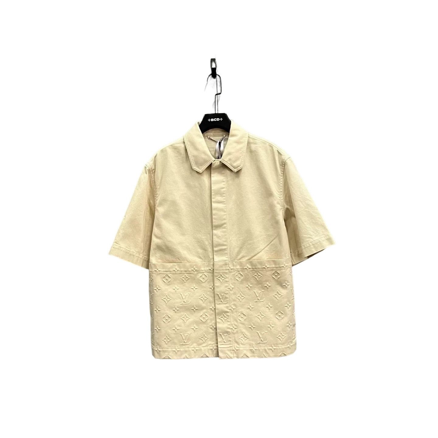 Louis Vuitton Louis Vuitton Monogram Beige Short Sleeve Shirt L Size US L / EU 52-54 / 3 - 1 Thumbnail