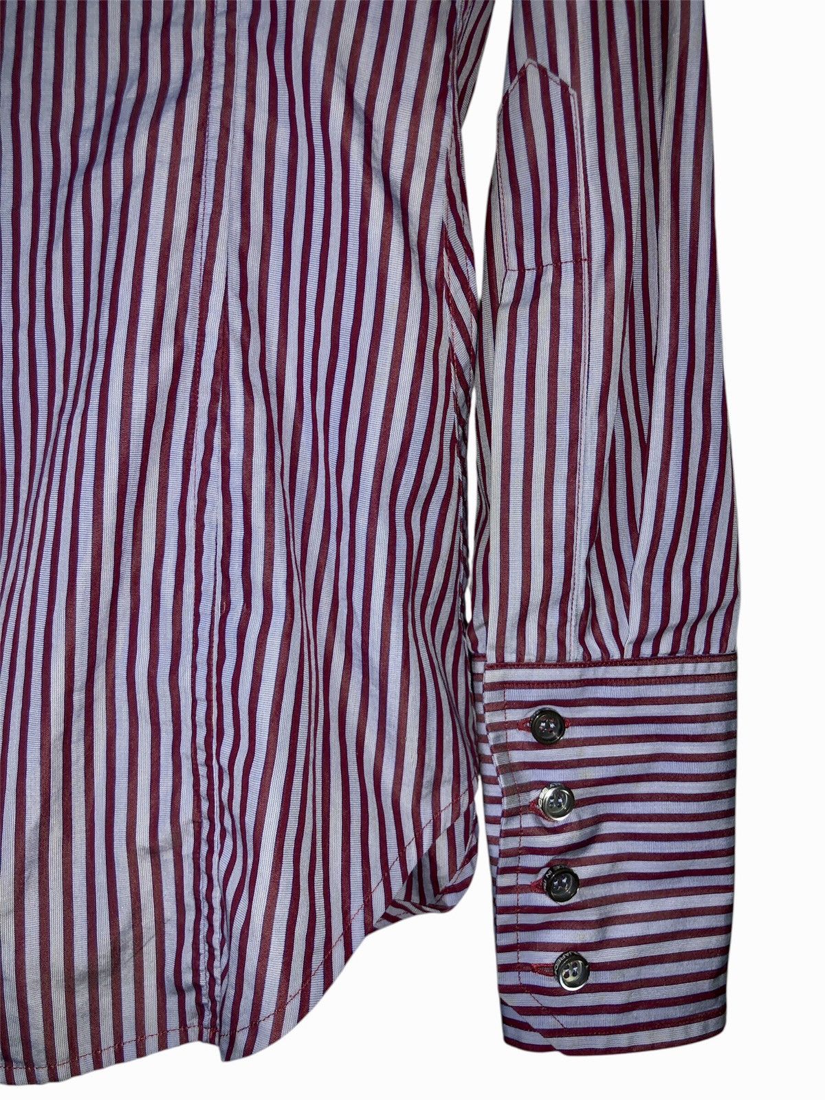 Designer × Dsquared2 DSQUARED2 BUTTON UP SHIRT BURN IN CANADA MADE IN ITLY Size S / US 4 / IT 40 - 17 Thumbnail