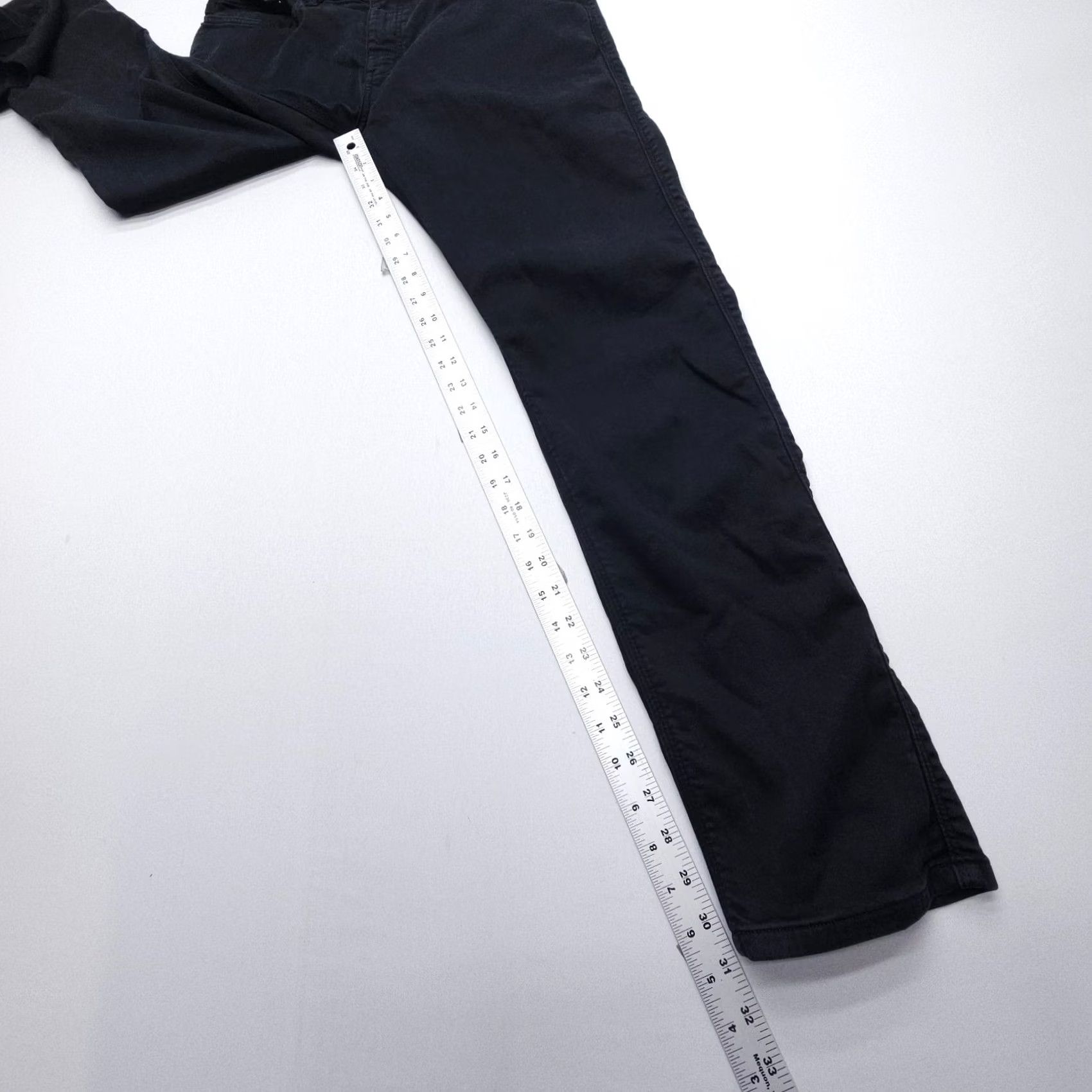 Denime DU/ER N2X Slim Fit Jeans Mens Black Stretch Performance Denim Comfort 33 x 32 Size US 33 - 7 Thumbnail