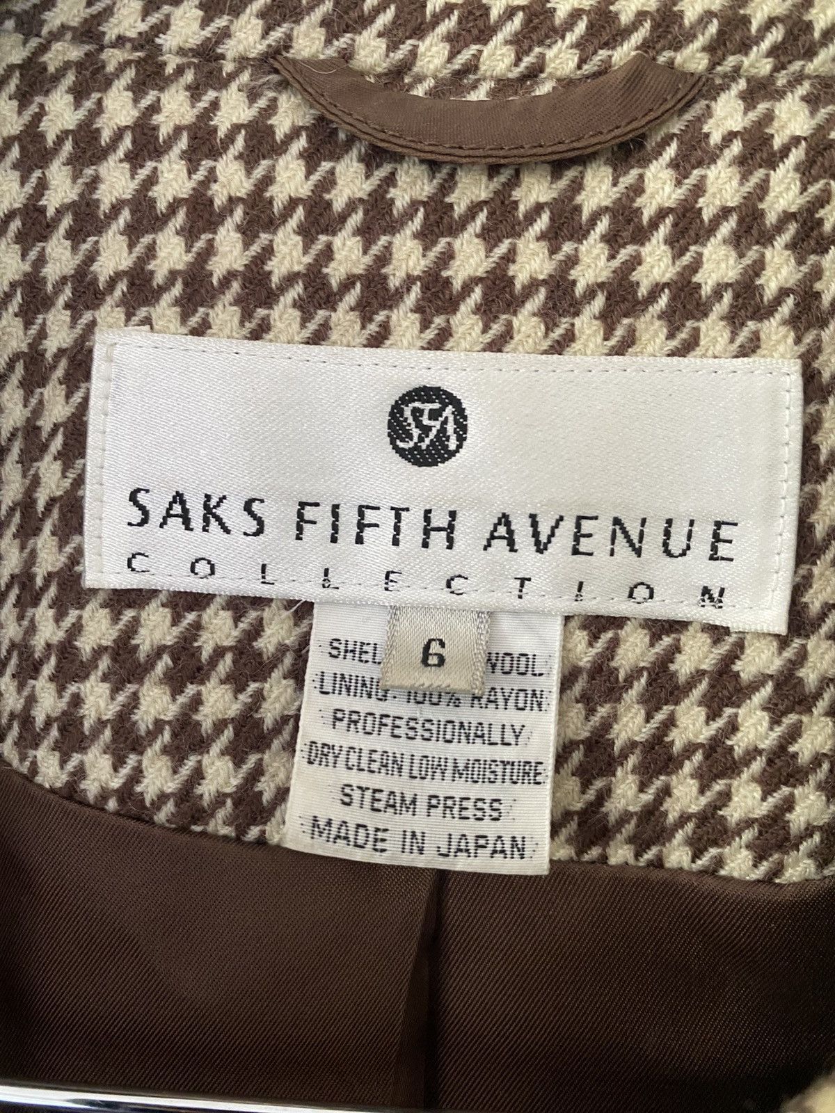 Saks Fifth Avenue Blazer & Skirt Set Saks Fifth Avenue Vintage Size M / US 6-8 / IT 42-44 - 5 Thumbnail