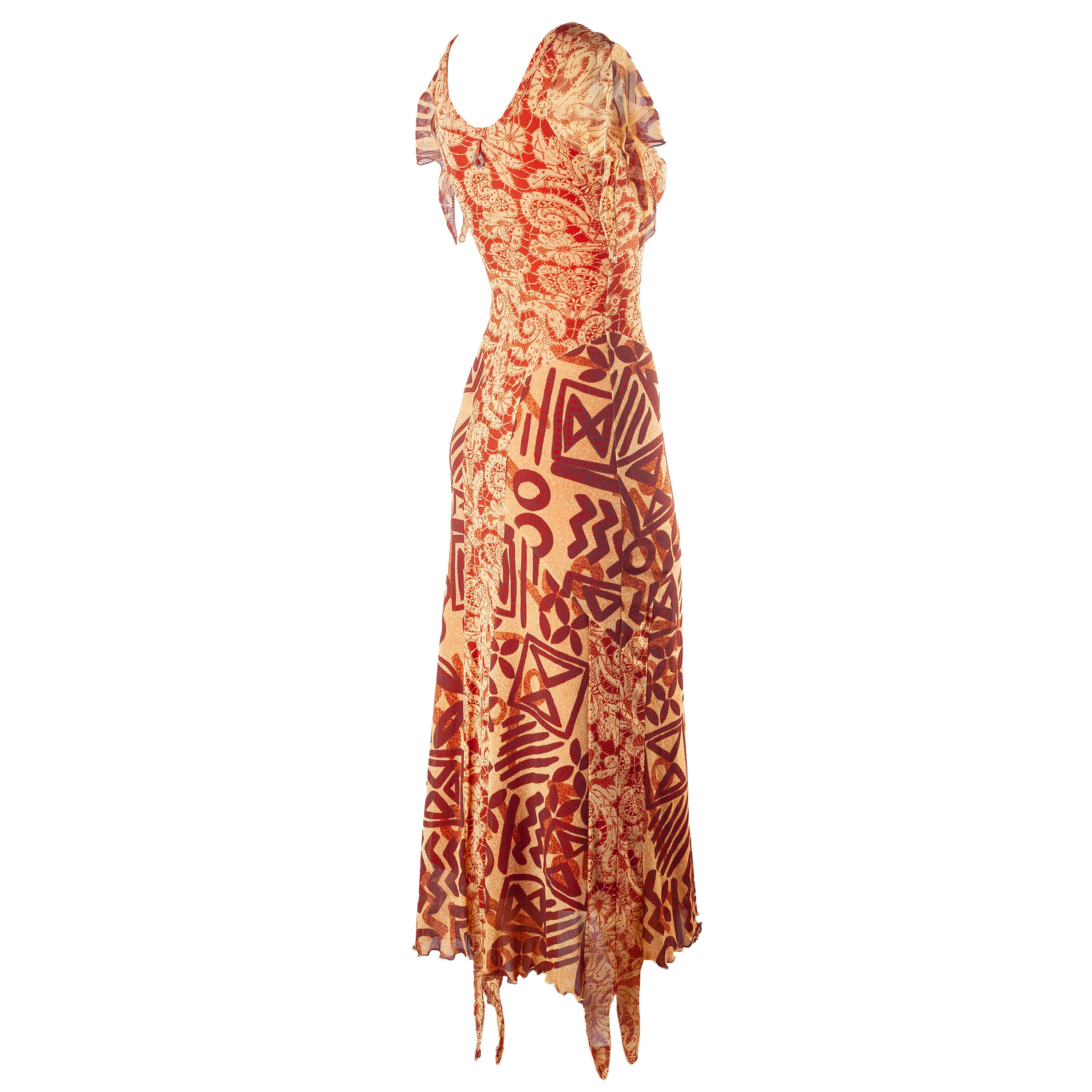 Vintage Save The Queen Medieval Vintage Maxi Dress (M) Size M / US 6-8 / IT 42-44 - 3 Thumbnail