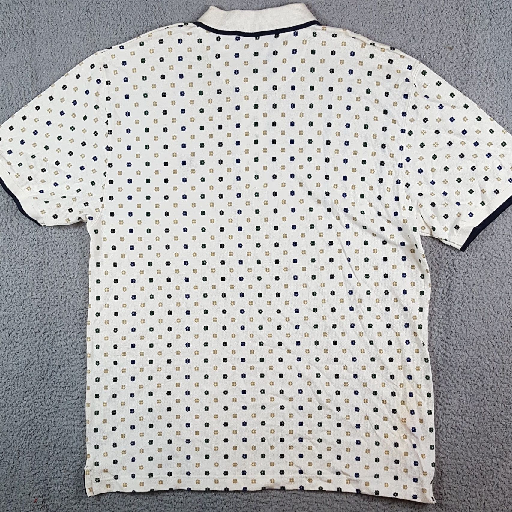 Ralph Lauren Vintage Chaps Golf Ralph Lauren Shield Logo Size L Preppy Polo Shirt Shirt Mens 90s White Cotton Knit Polo Shirt Size US L / EU 52-54 / 3 - 7 Thumbnail