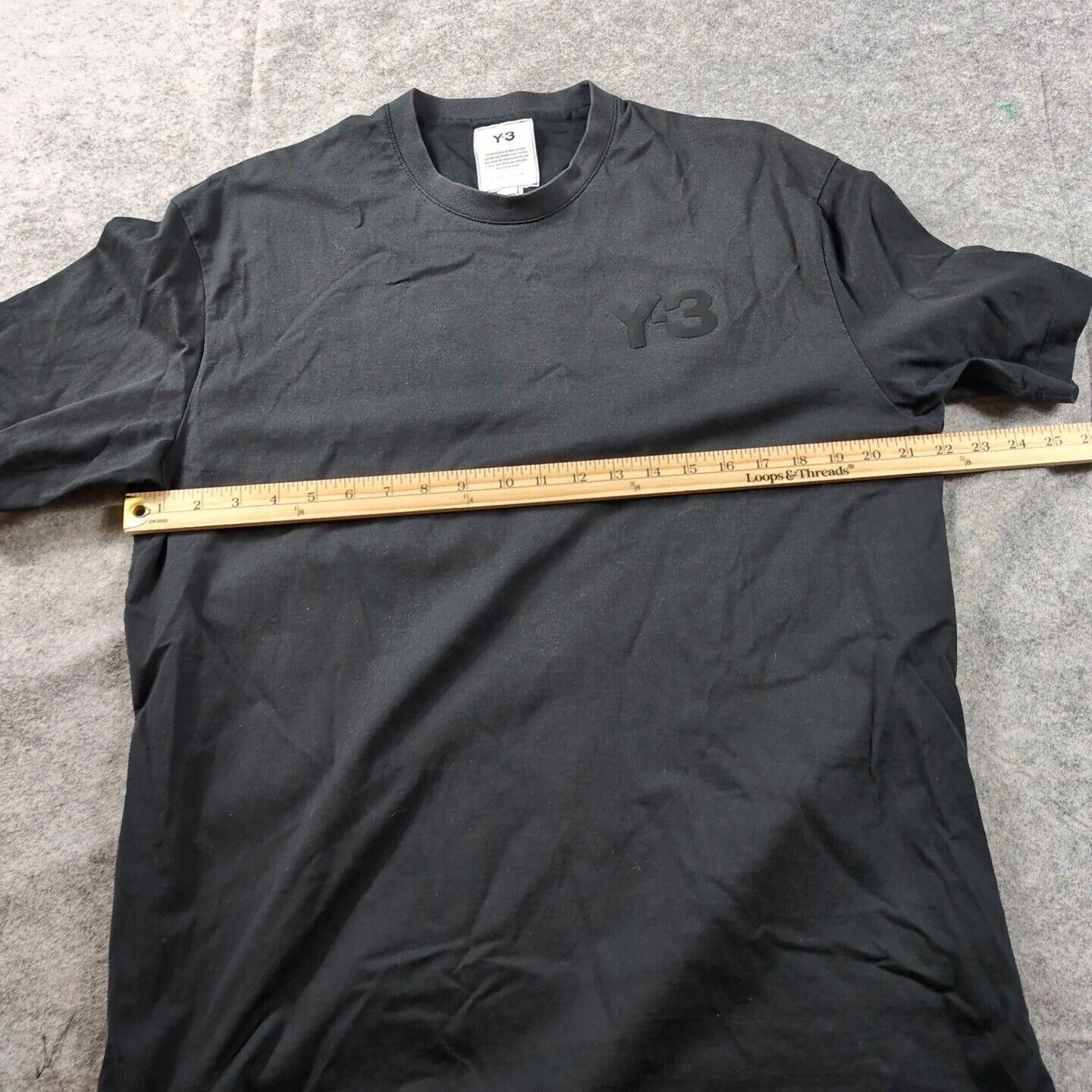 Y-3 Y-3 Shirt Men L Black Crew Yohi Yamamoto Logo Crew Japan Size US L / EU 52-54 / 3 - 4 Thumbnail