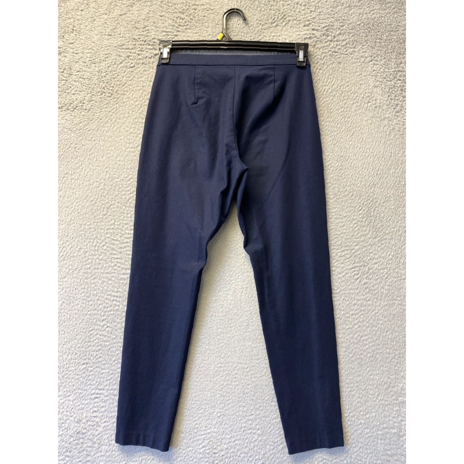 Banana Republic Banana Republic Devon Pants Women 6 Navy High Rise Office Career Dress Pants City Preppy Womens Size 28" / US 6 / IT 42 - 5 Thumbnail