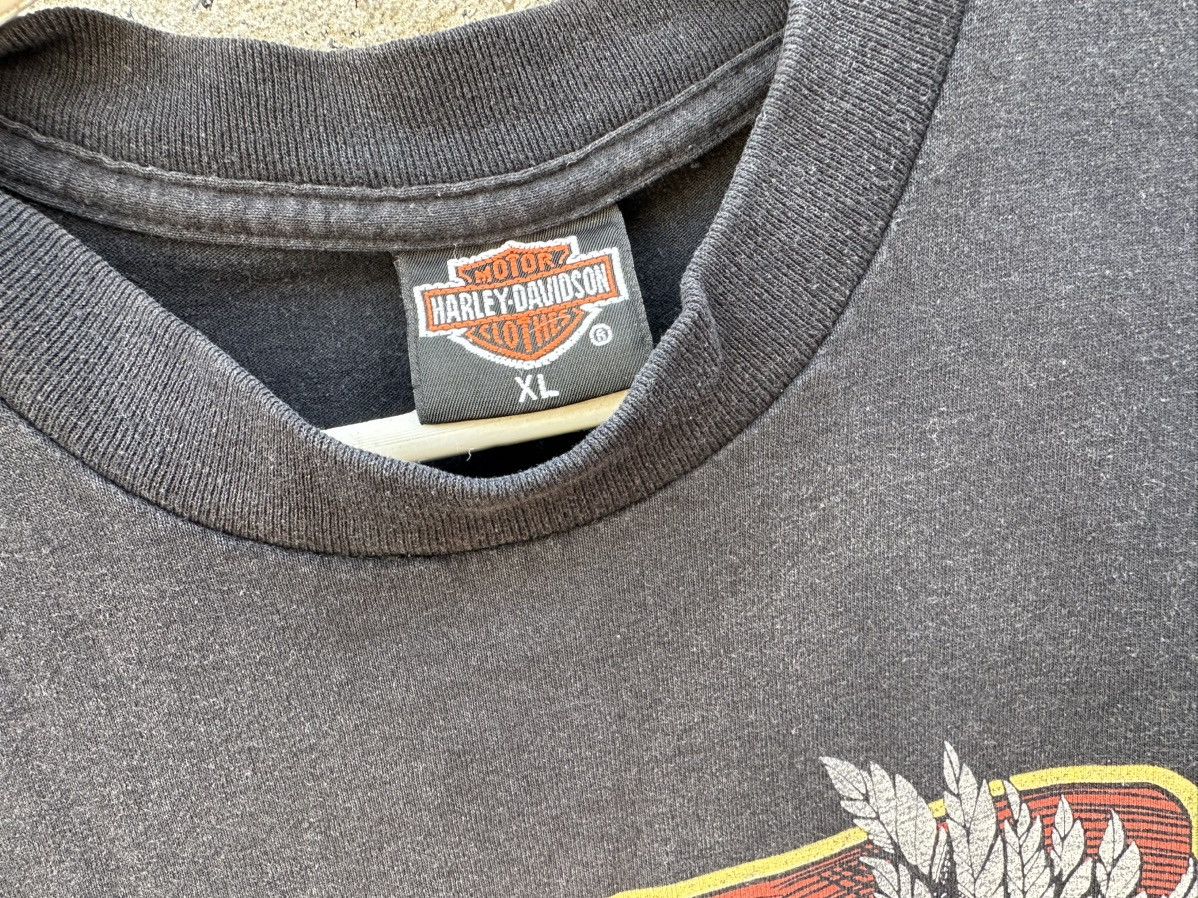 Harley Davidson × Vintage 1991 Vintage Harley Davidson 3D emblem T-shirt Size US XL / EU 56 / 4 - 4 Thumbnail