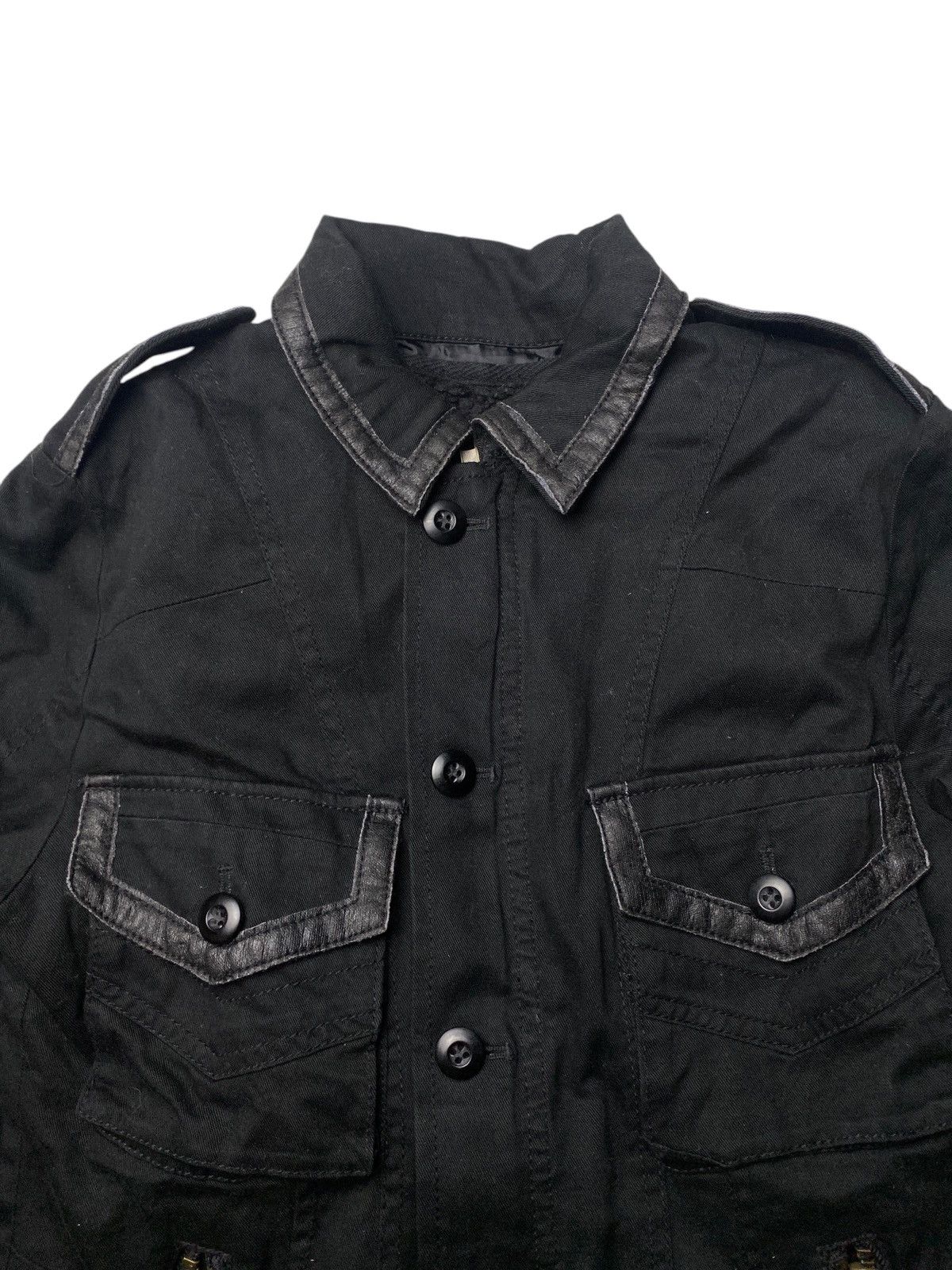 If Six Was Nine 2000's Free Phase Bondage Leather Jacket Size US S / EU 44-46 / 1 - 3 Thumbnail